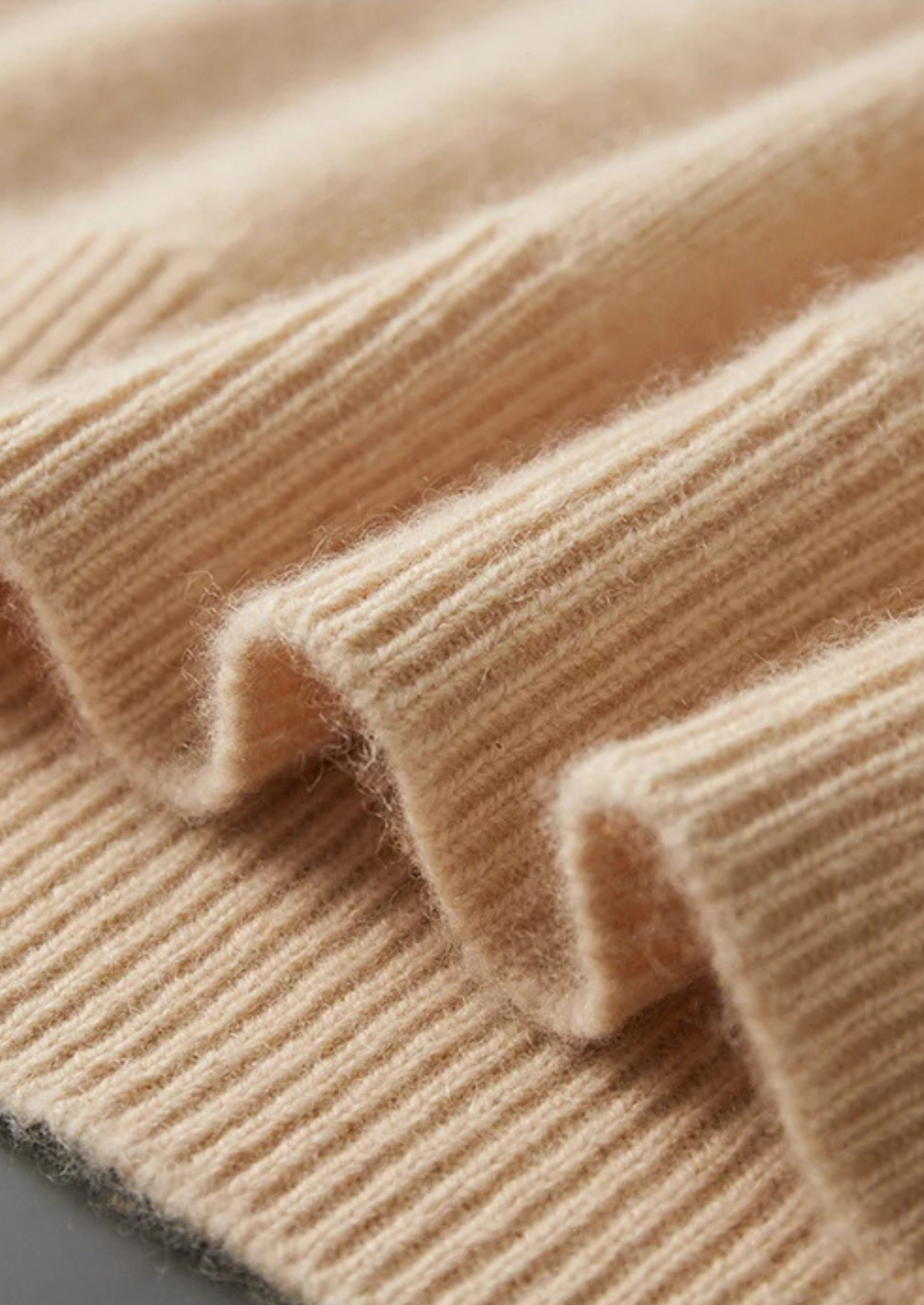 Cashmere Premium Hooded Zip Knit