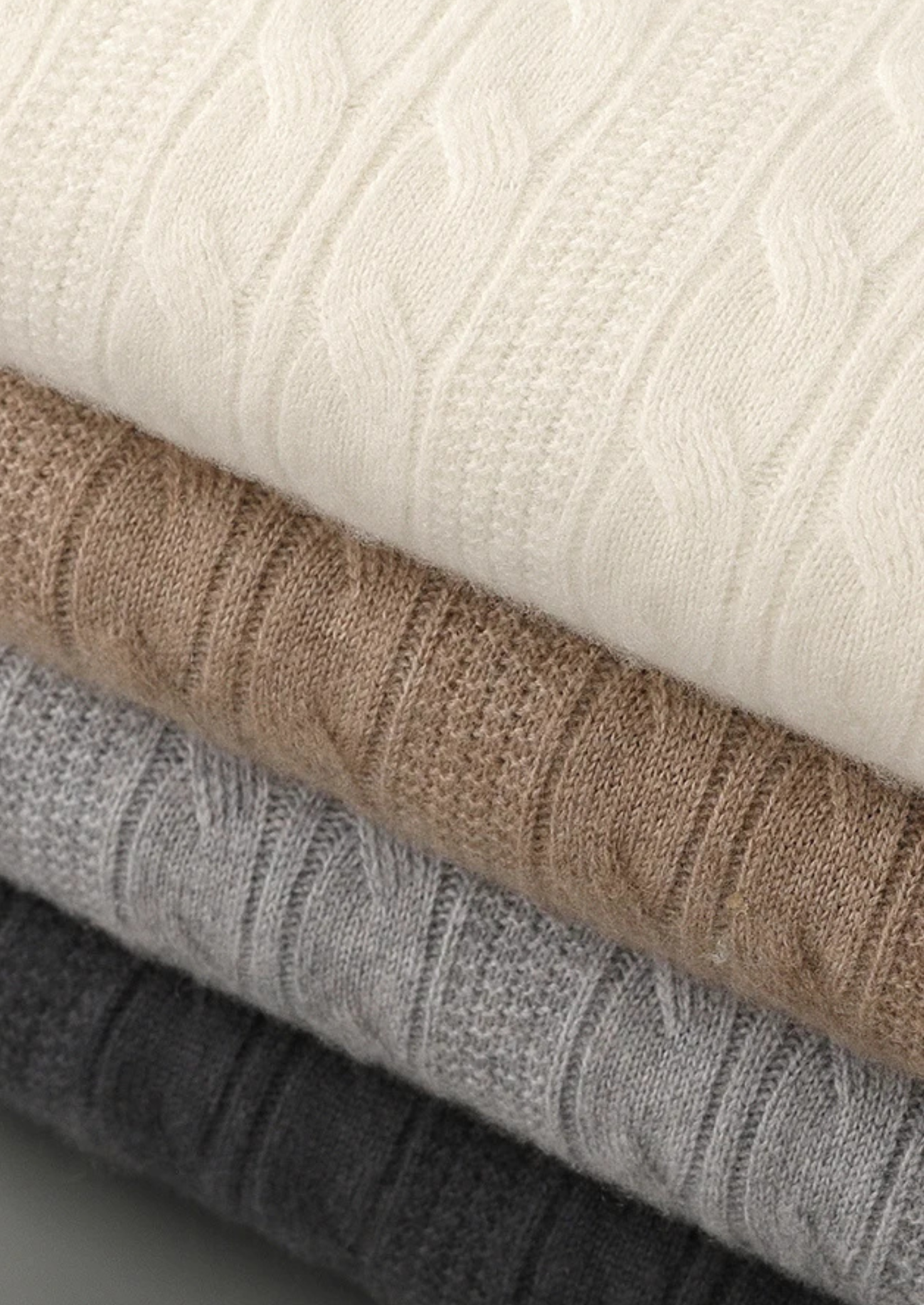 Men’s Gable Knit Crewneck Sweater in Merino Wool