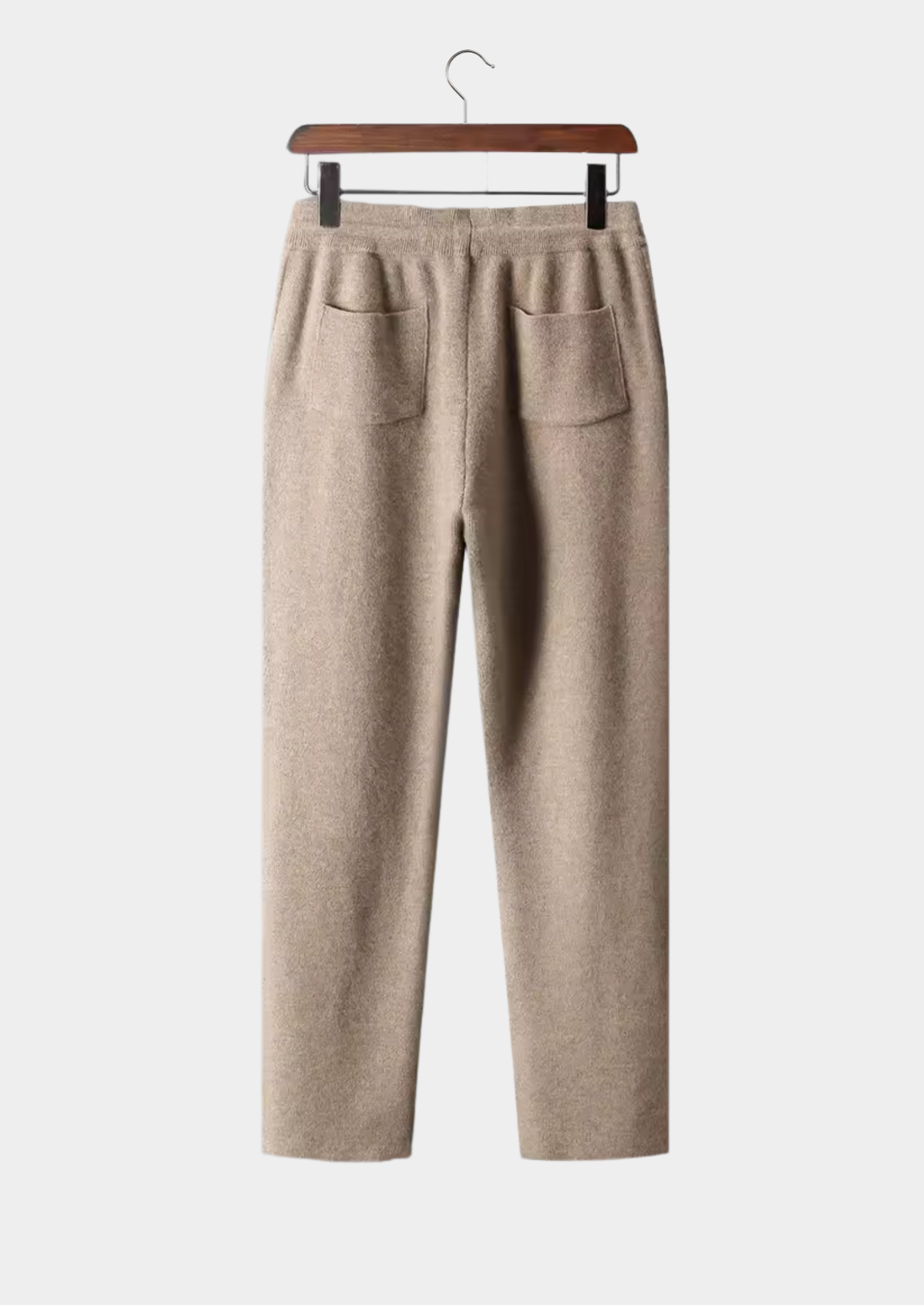 Merino Wool Extra-Fine Slim Fit Trousers