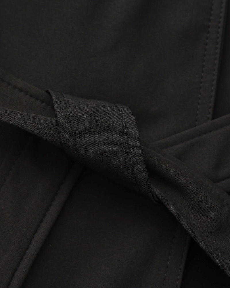 Structured Trench Coat with Lapels Women