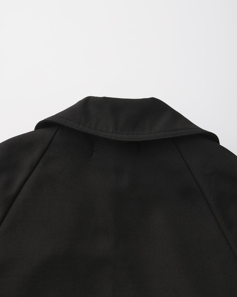 Structured Trench Coat with Lapels Women