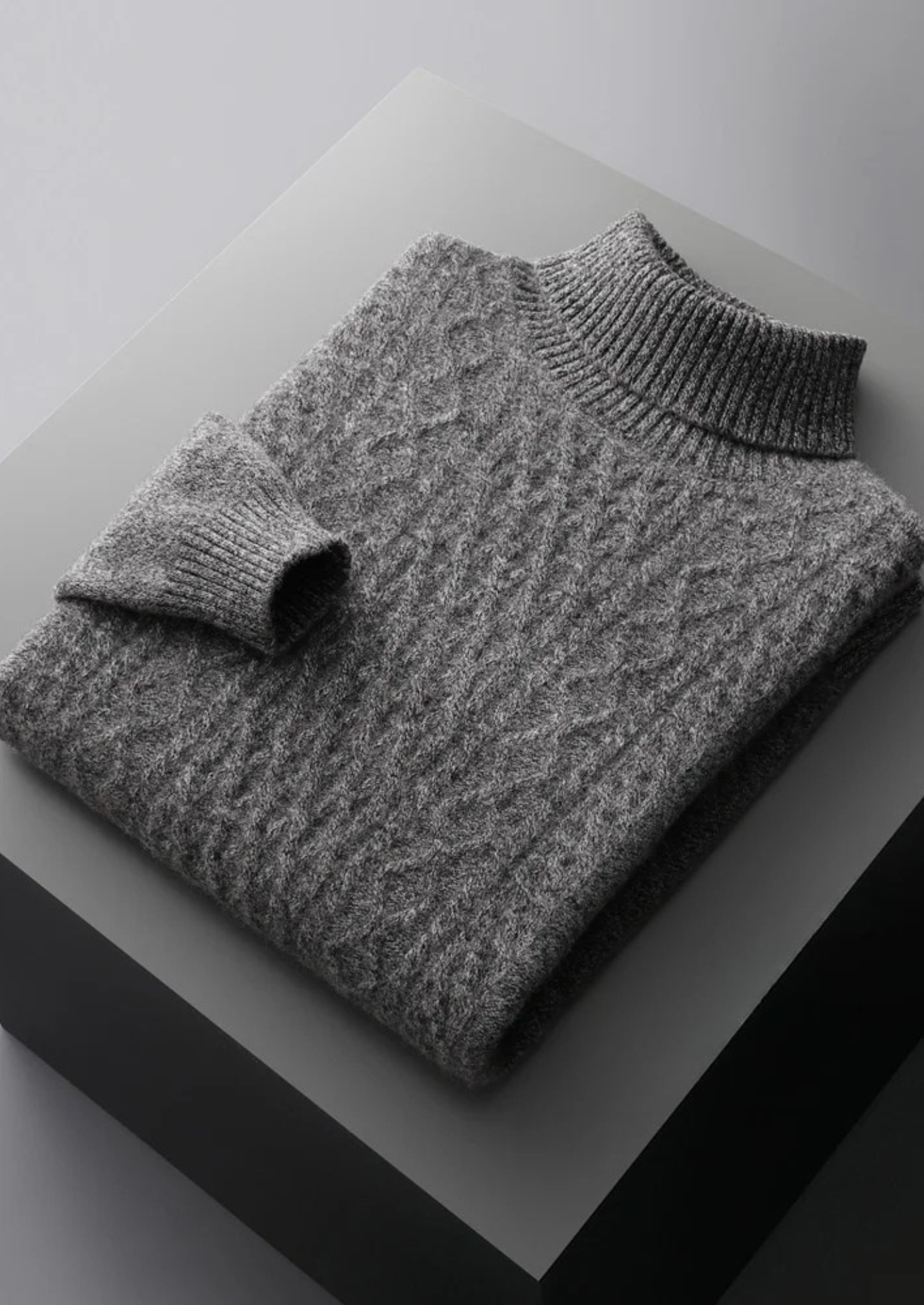Wintertime Rollneck Merino Wool Extra-Fine