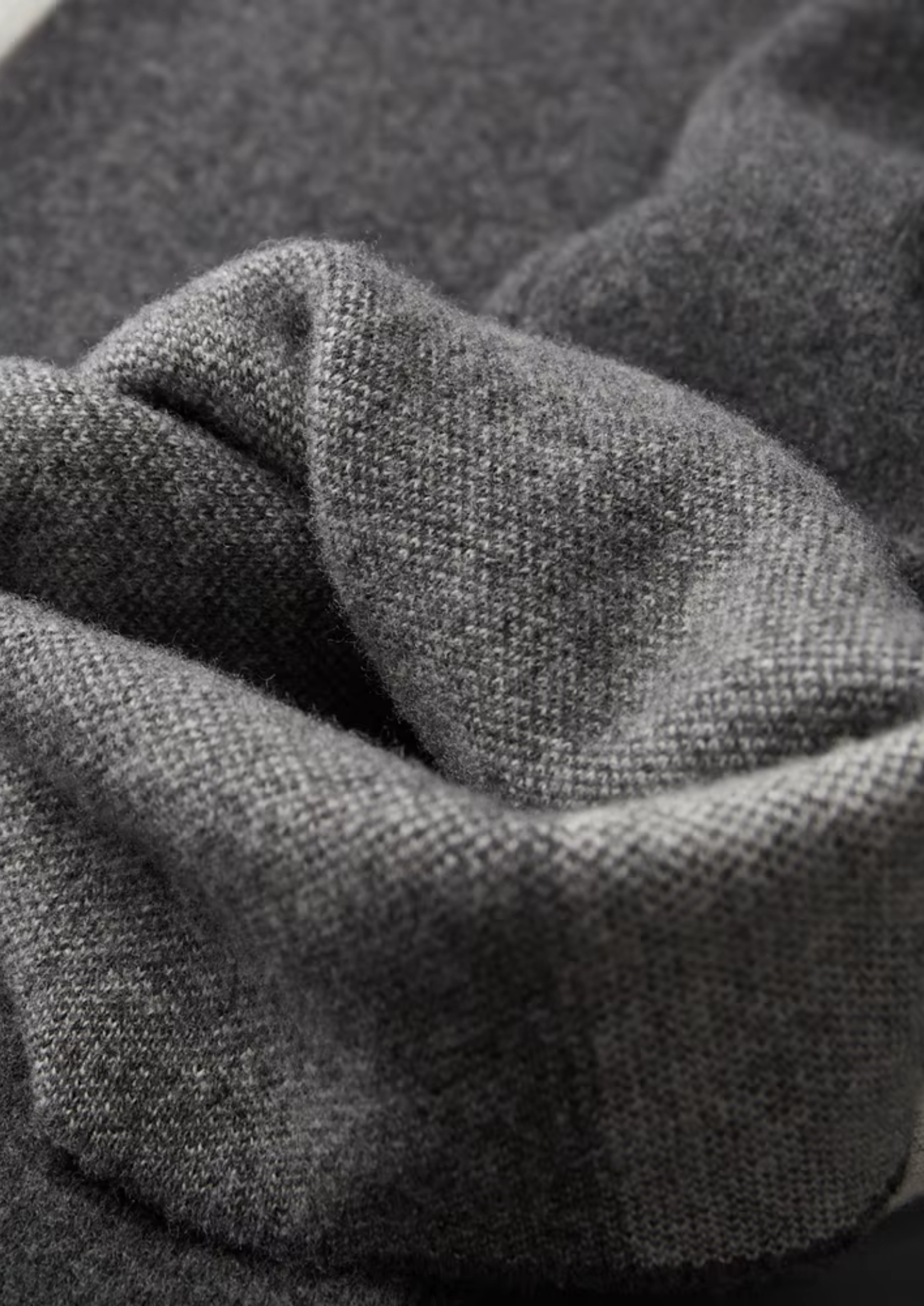 Merino Wool Extra-Fine Wide Leg Trousers