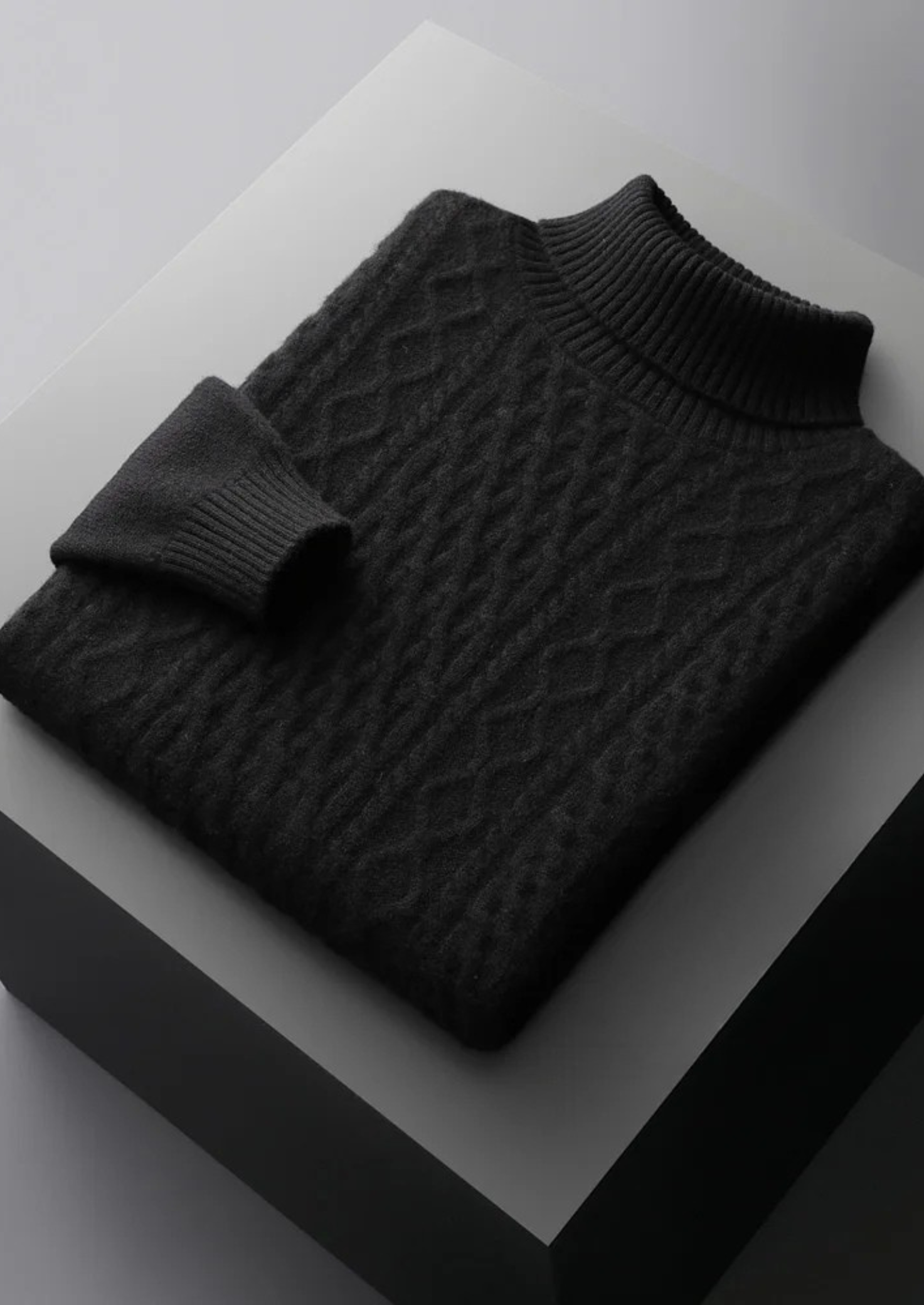 Wintertime Rollneck Merino Wool Extra-Fine