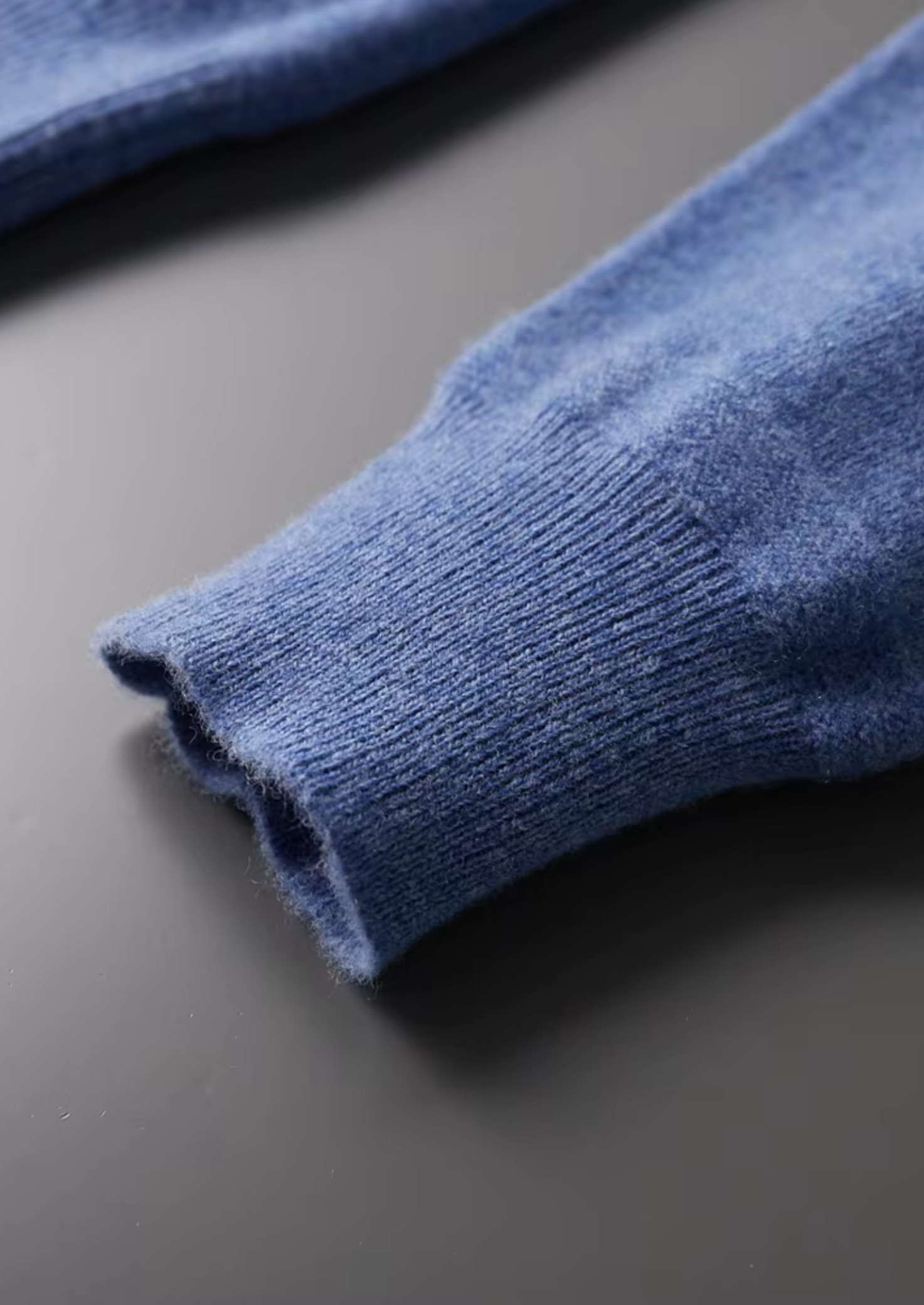 Merino Wool Extra-Fine Half Zip Polo Top