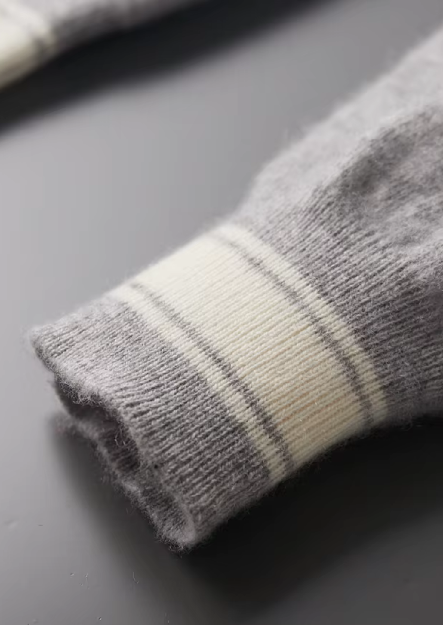 Premium Cashmere V-Neck Set