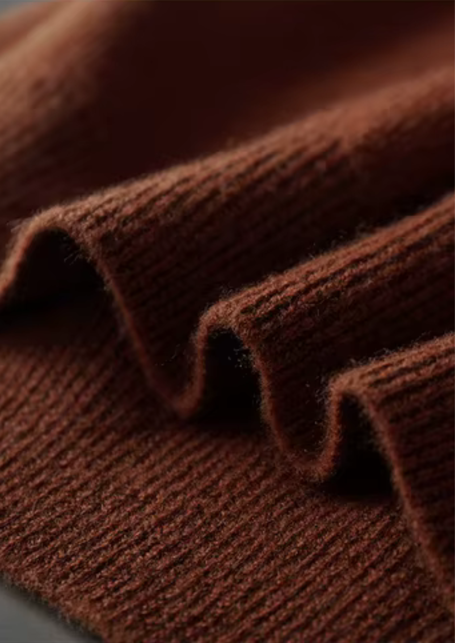 Men’s Extra-Fine Merino Wool Buttonless Polo Knit Sweater