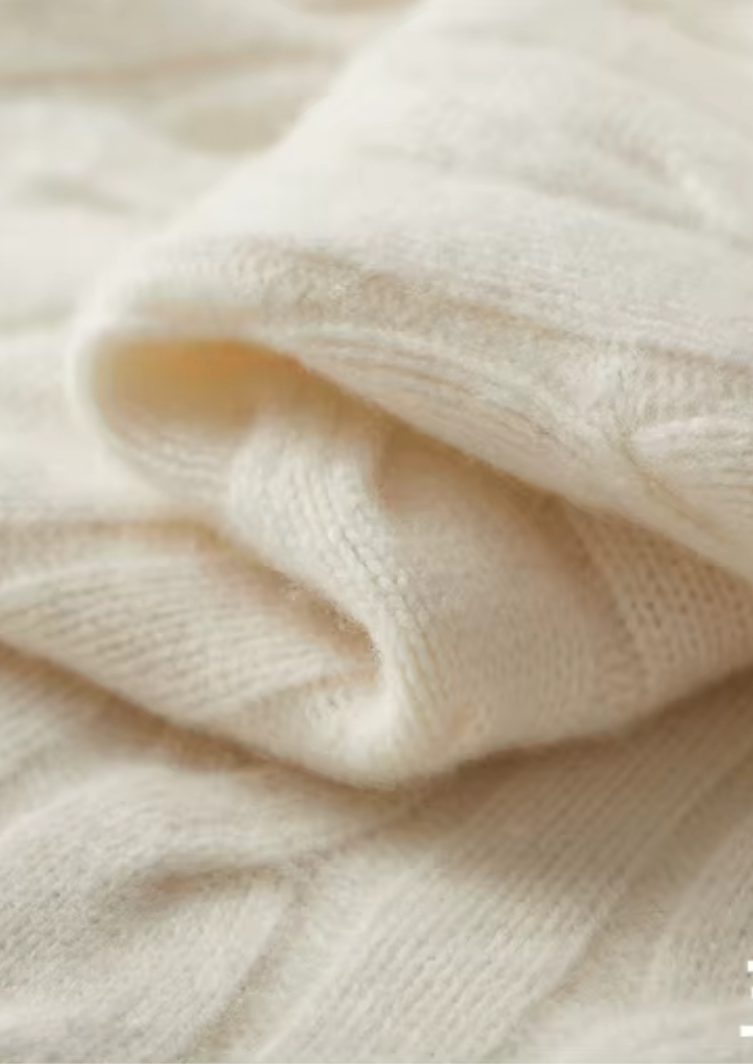 Men’s Merino Wool Double-Tone Cable Knit Zip Cardigan