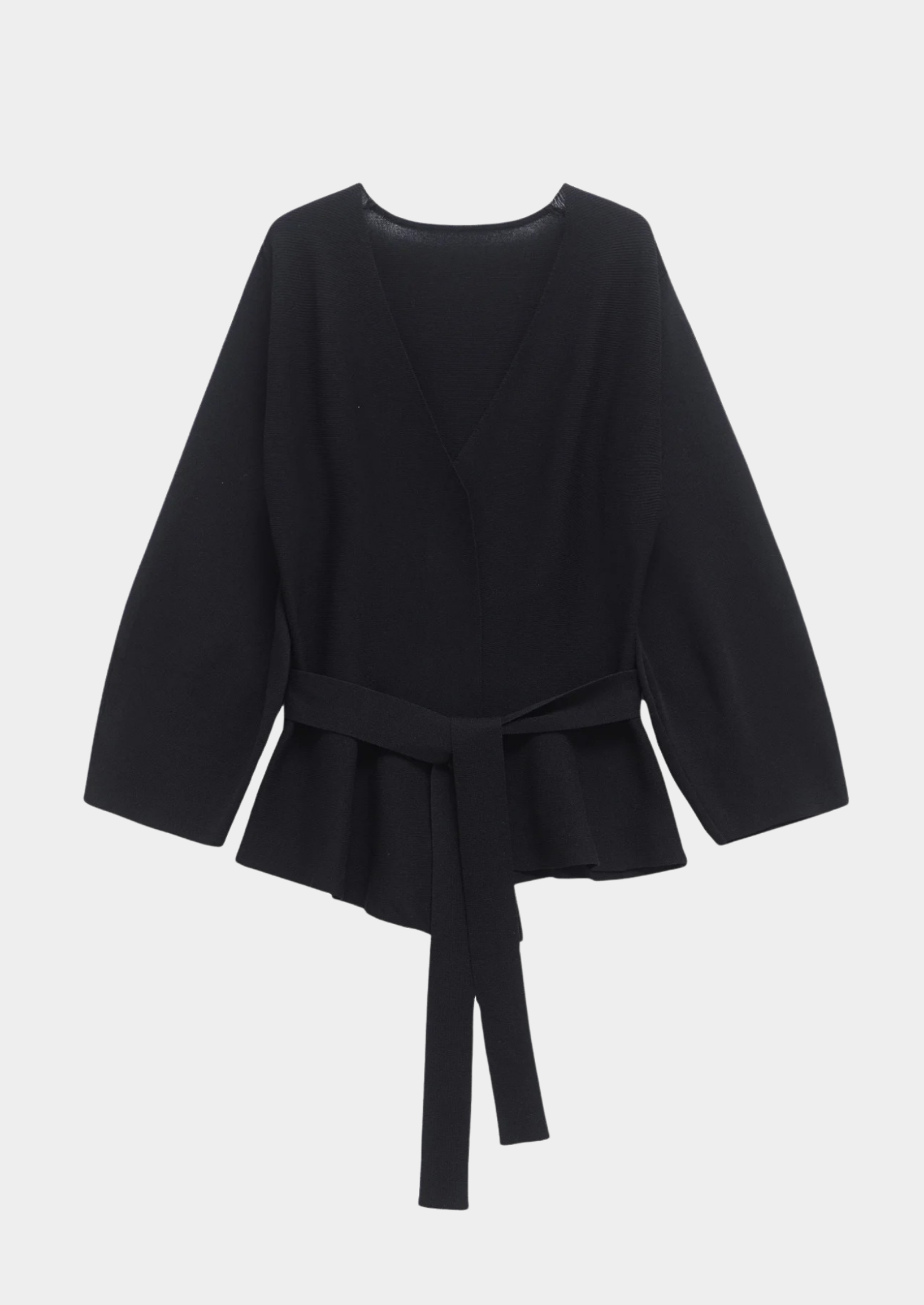 Tie-Waist Knitted Cardigan Women