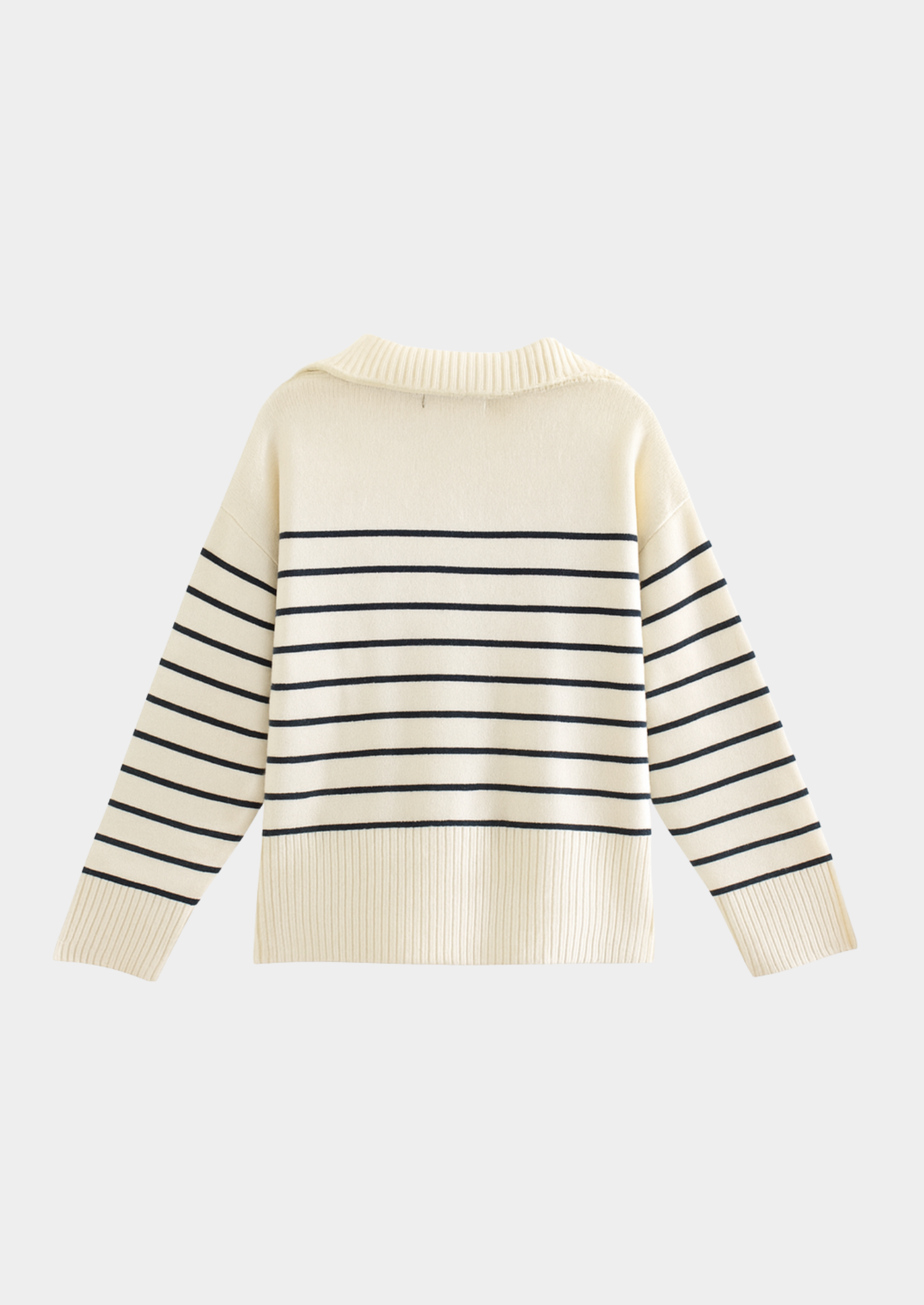 Striped Knit Sweater Women