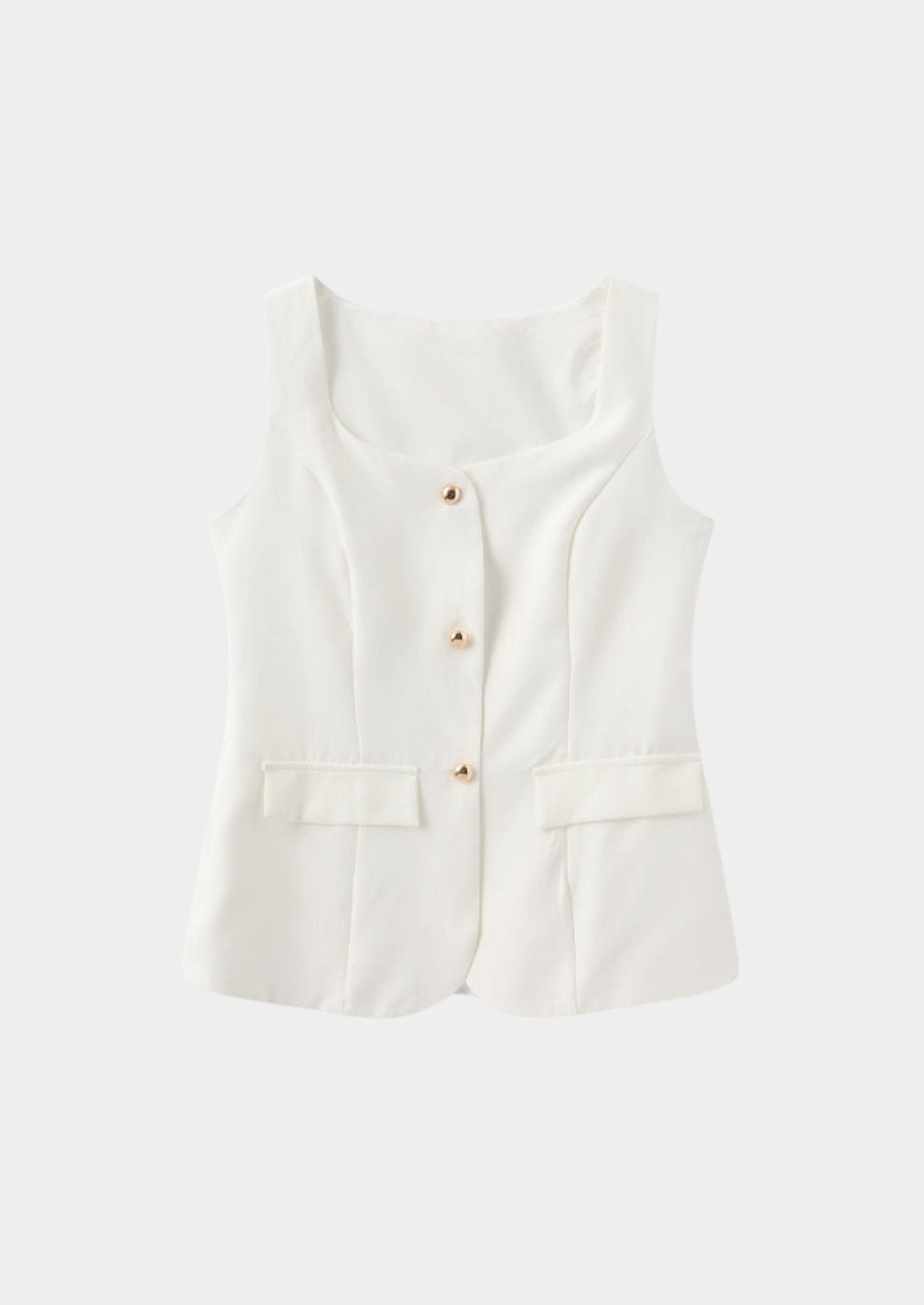 Sleeveless Blazer & Mini Skirt Set Women