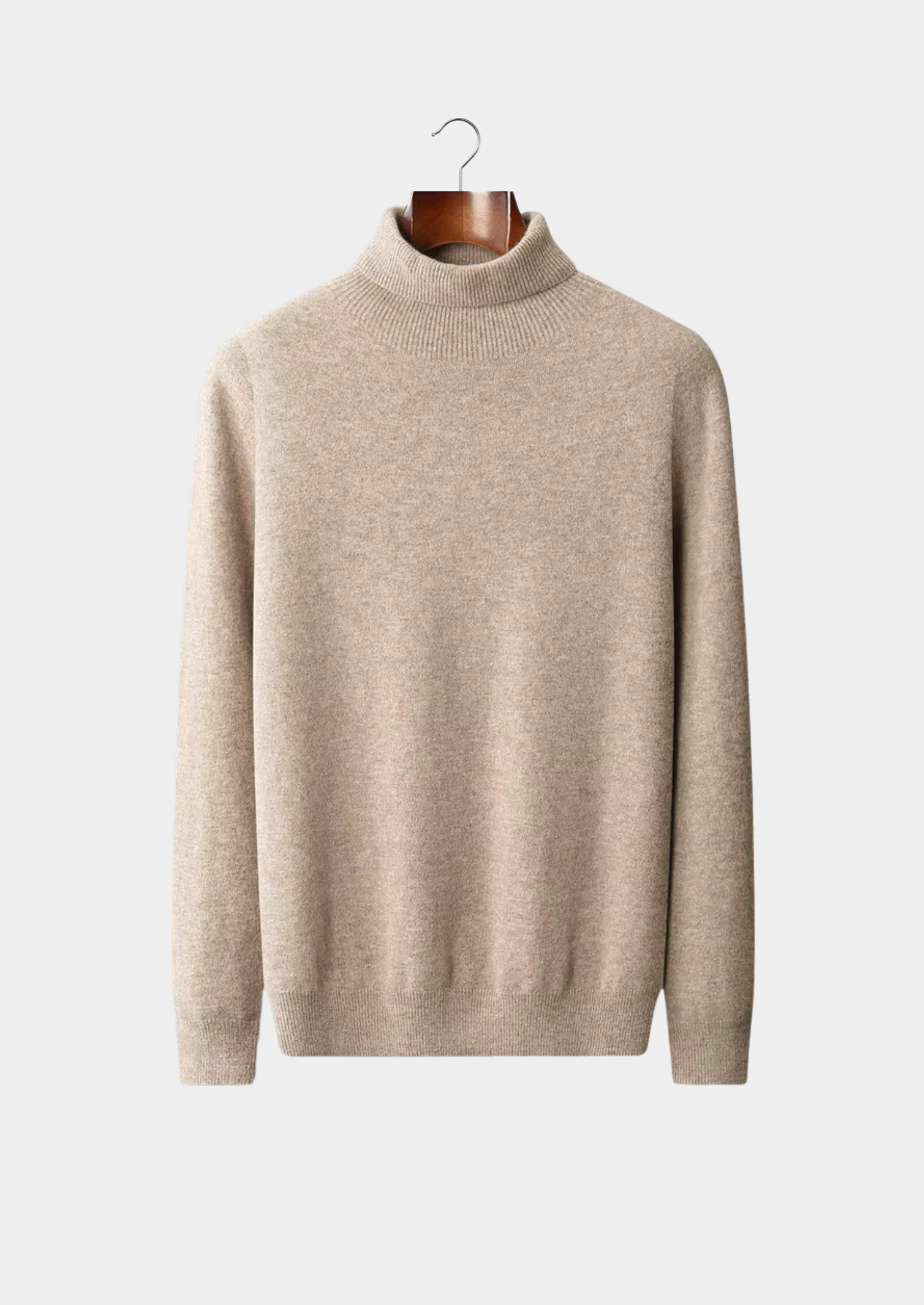 Men’s Extra-Fine Merino Wool Classic Rollneck Knit Sweater