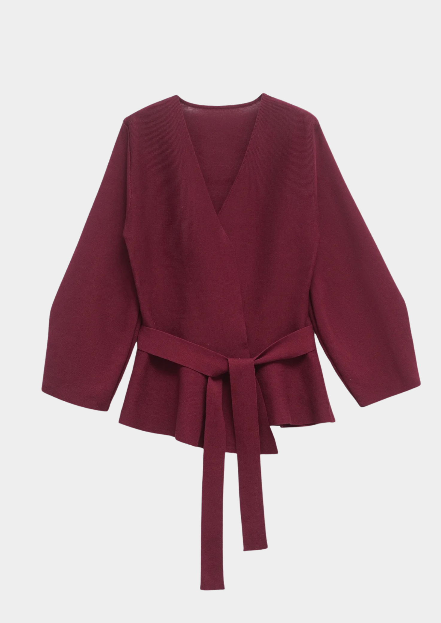 Tie-Waist Knitted Cardigan Women