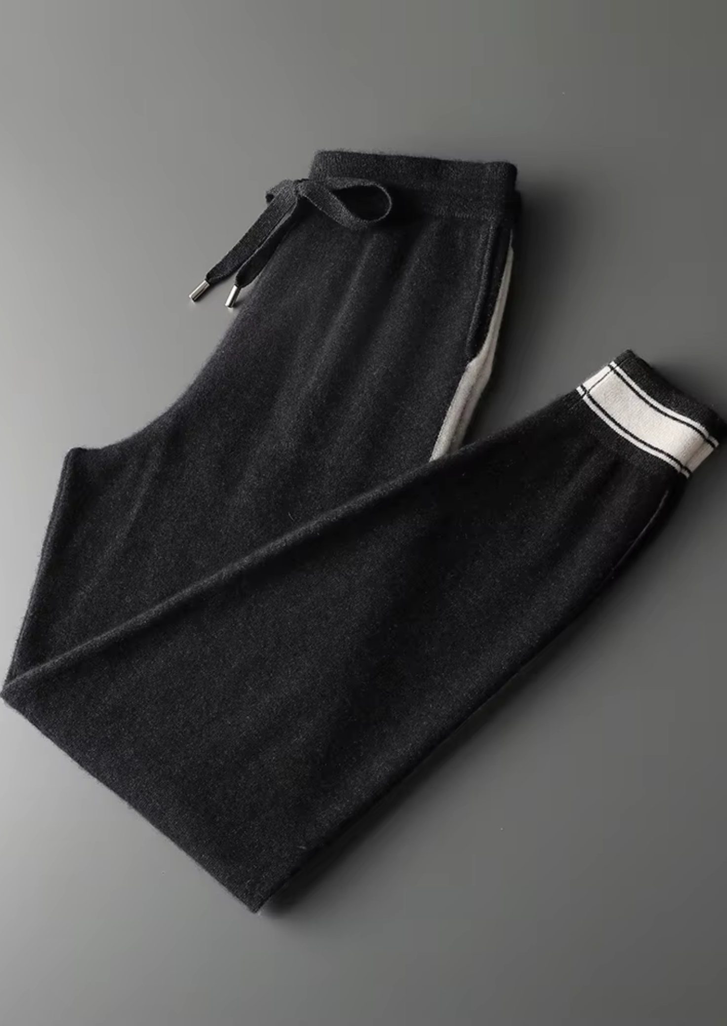 Premium Cashmere V-Neck Set