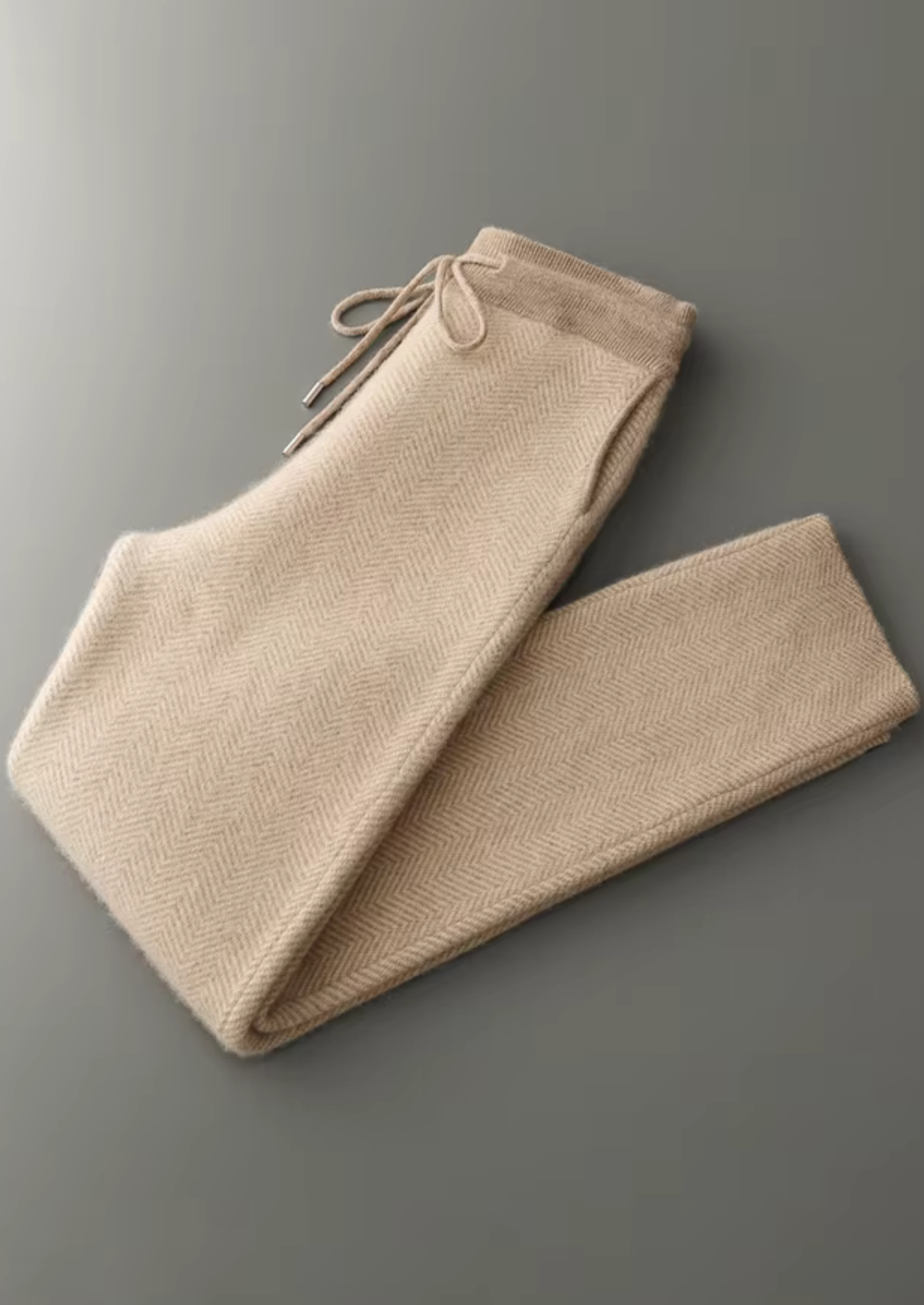 Men’s Patterned Zip Knit Set in Extra-Fine Merino Wool