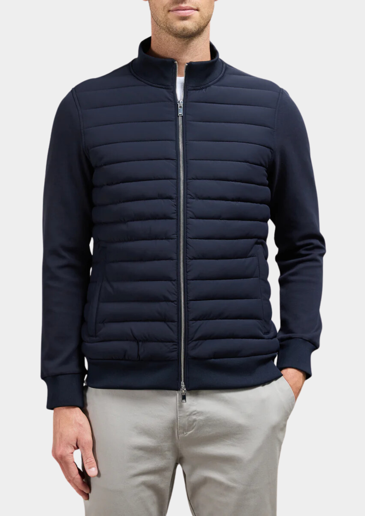 Luca Hybrid Zip Jacket