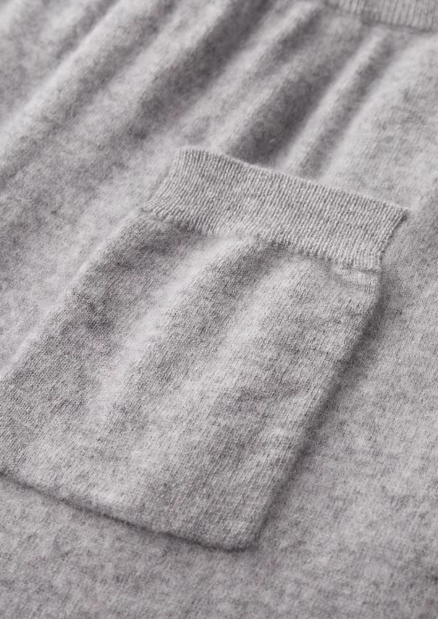 Premium Cashmere V-Neck Set