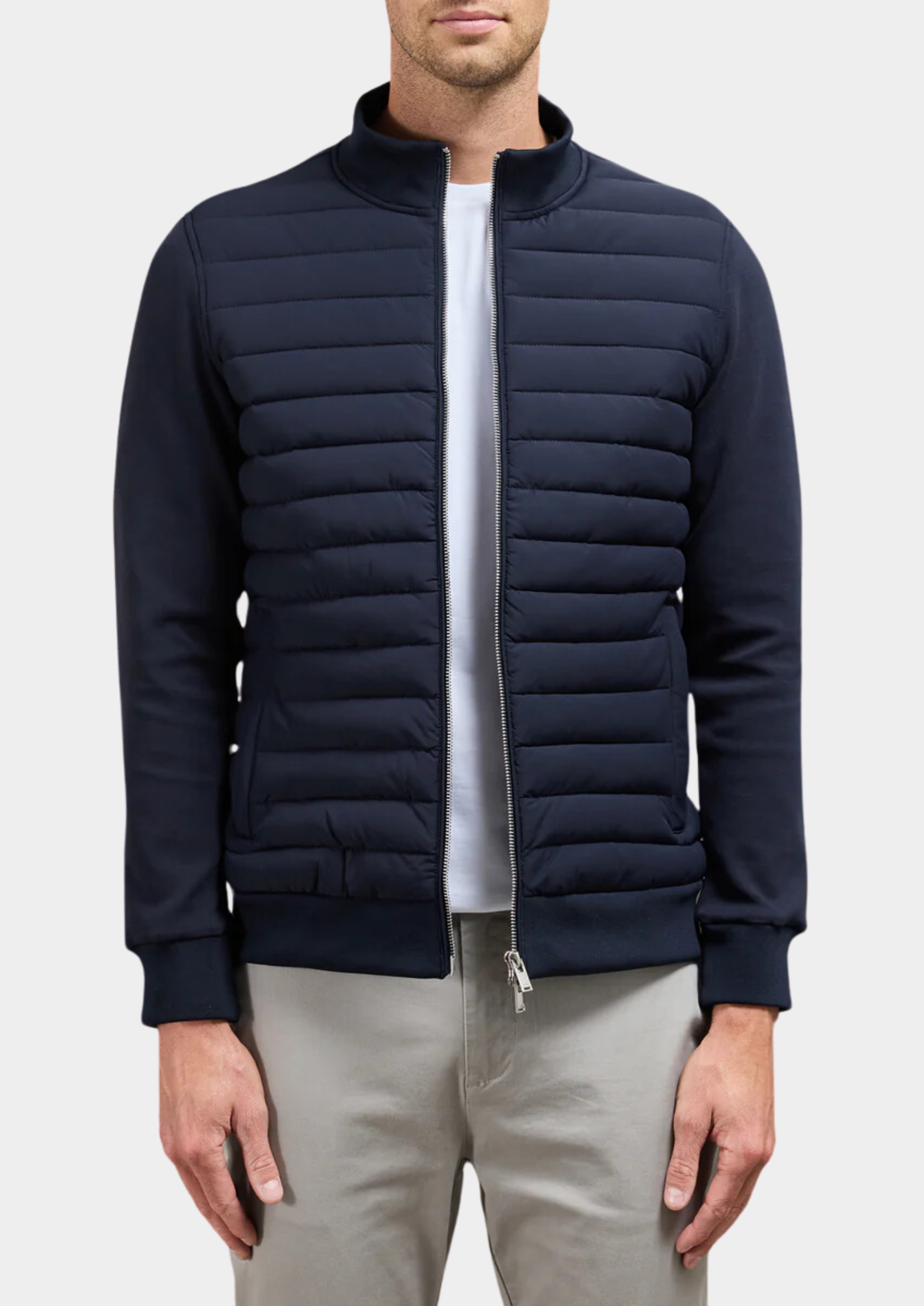 Luca Hybrid Zip Jacket
