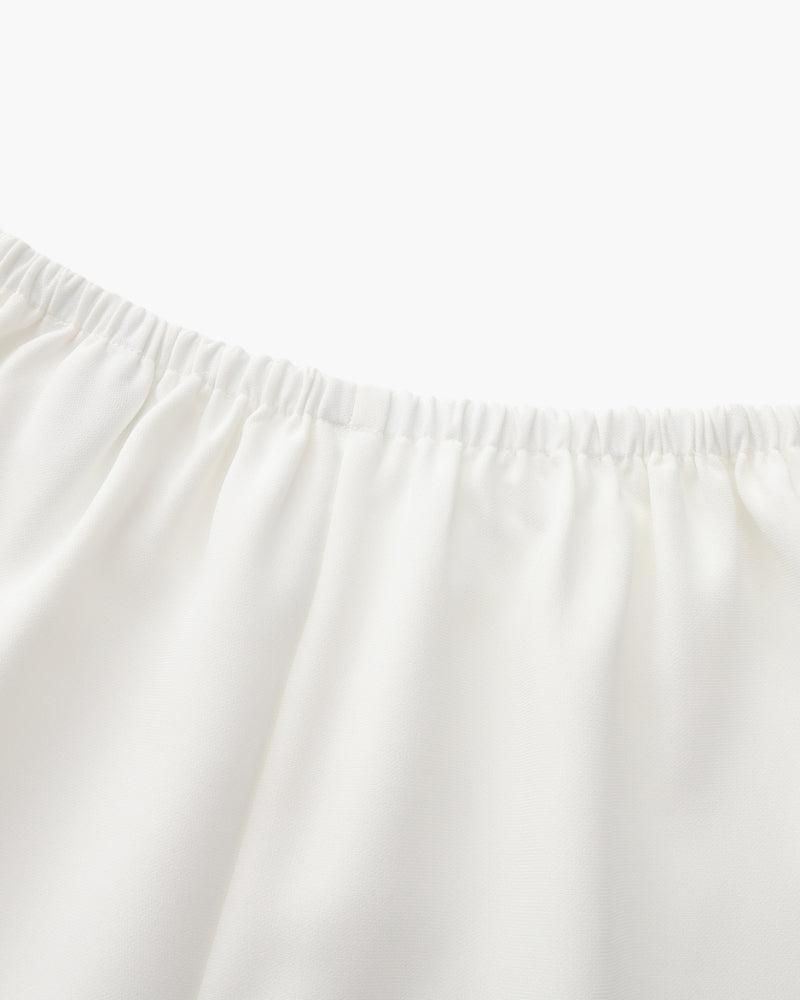 Wide-Leg Tailored Trousers Women