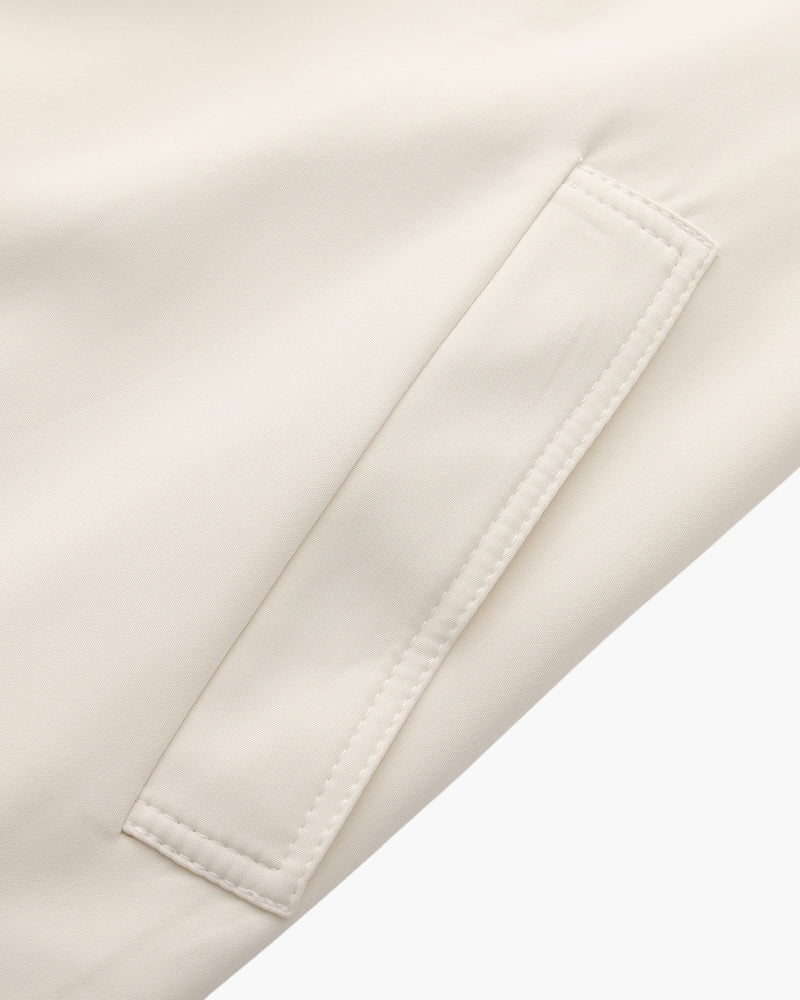 Structured Trench Coat with Lapels Women