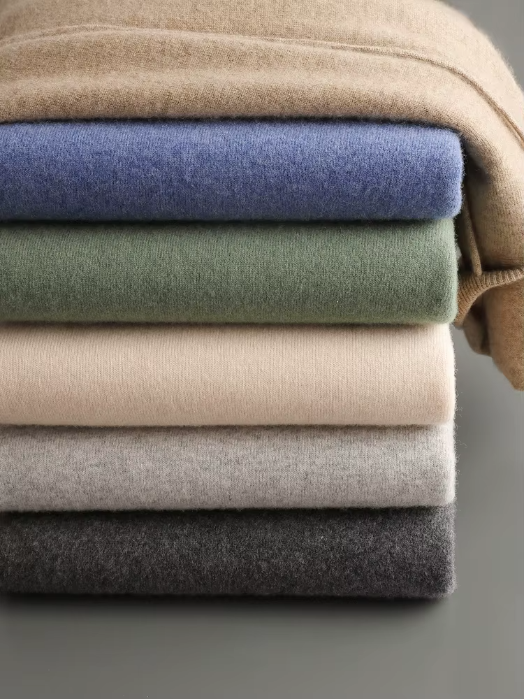 Merino Wool Extra-Fine Casual Zip Hoodie