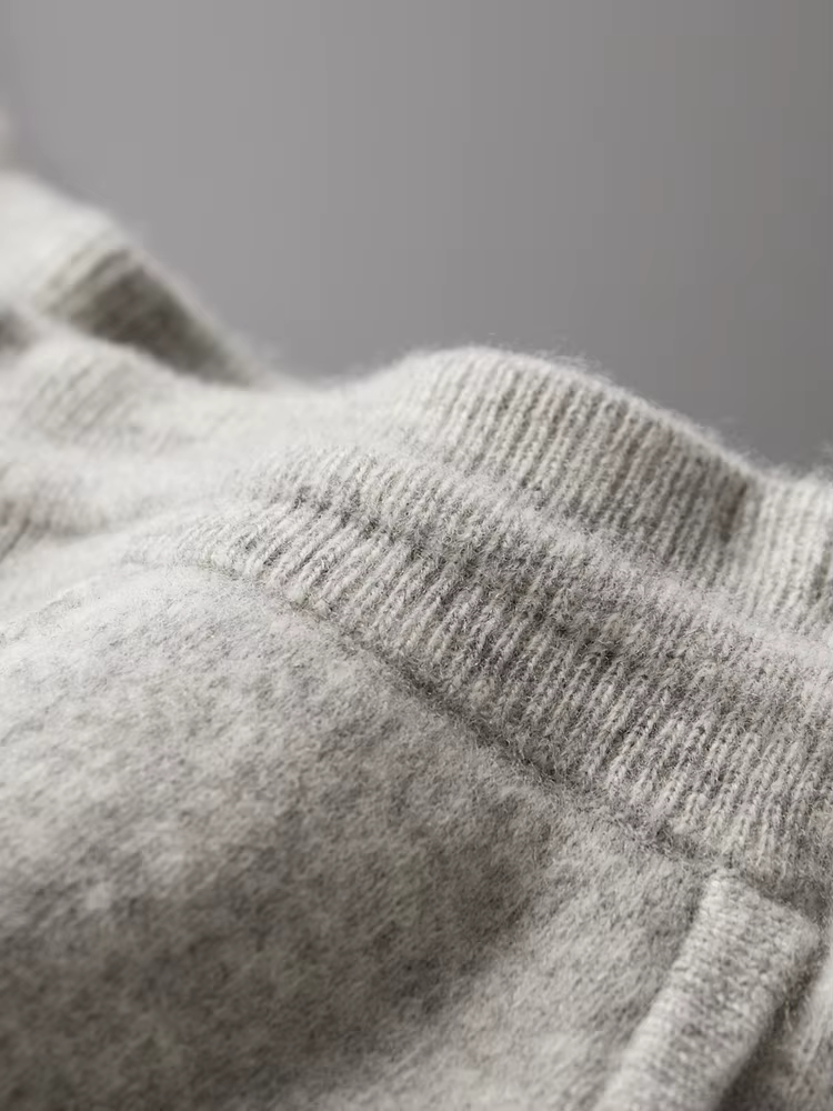 Men’s Zip Knit Set in Extra-Fine Merino Wool