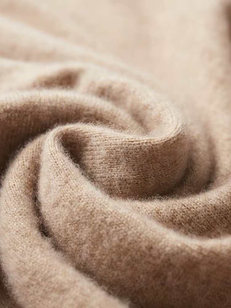 Merino Wool Extra-Fine Casual Zip Hoodie