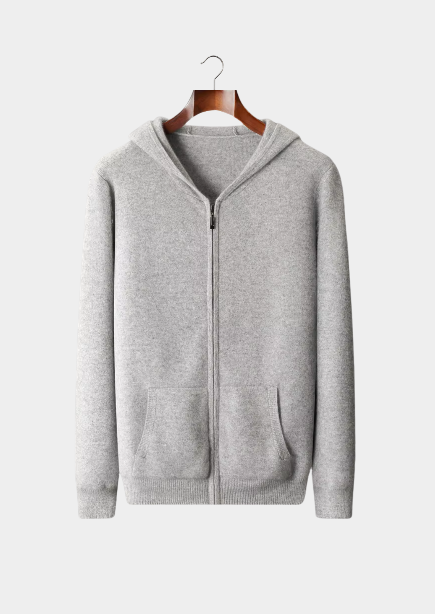 Merino Wool Extra-Fine Full Zip Hoodie