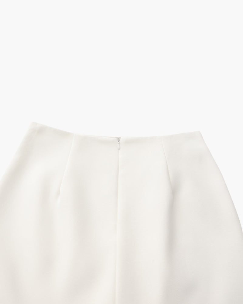 Sleeveless Blazer & Mini Skirt Set Women