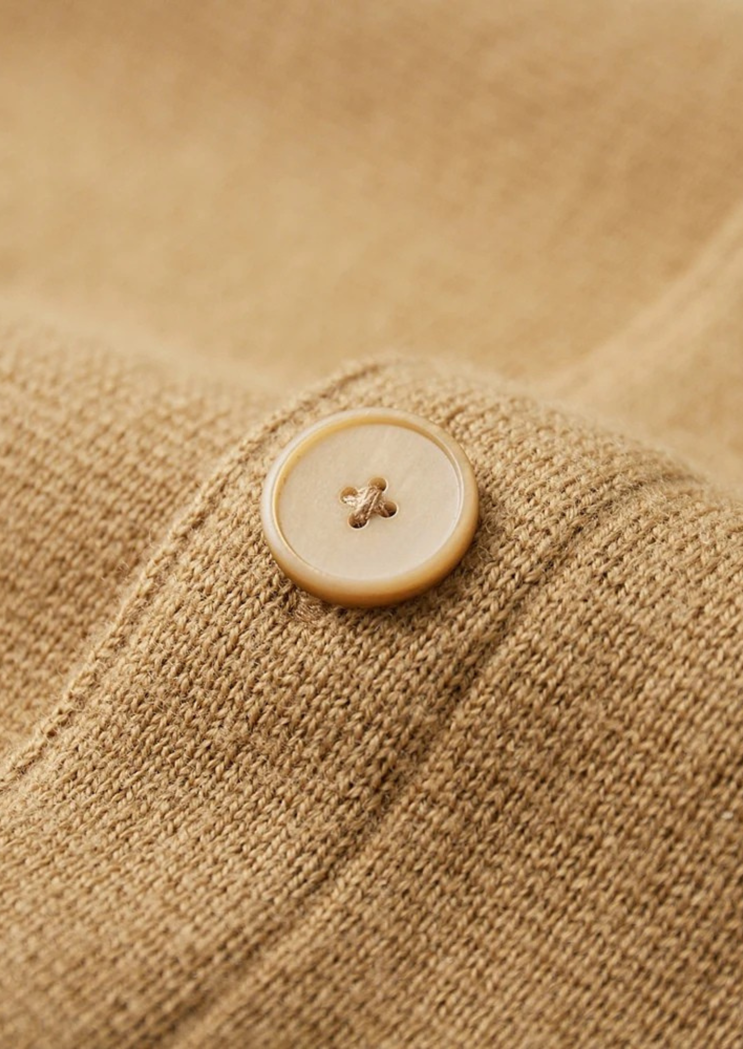 Pure Extra-Fine Merino Wool Button Shirt Jacket