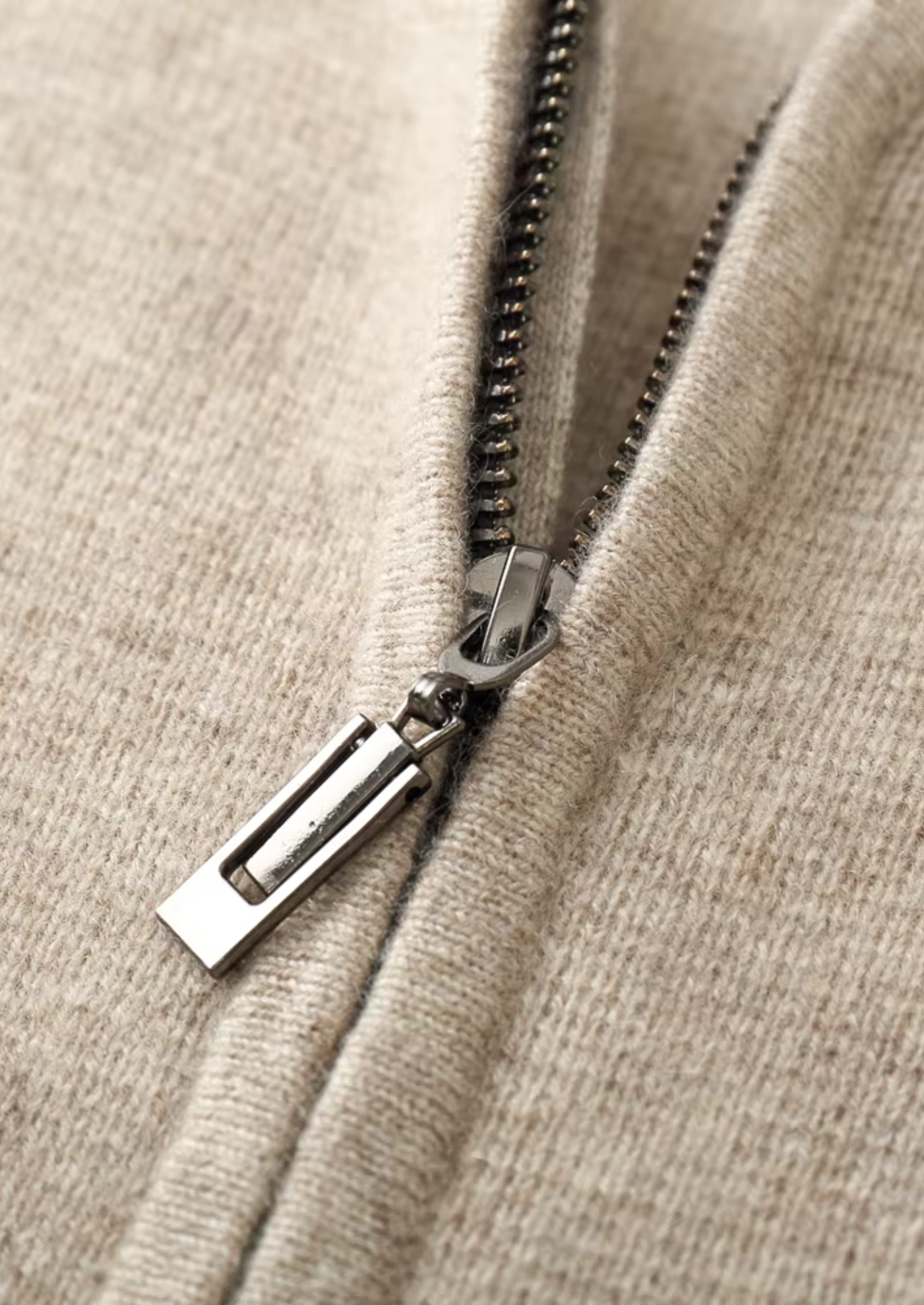 Merino Wool Extra-Fine Full Zip Hoodie