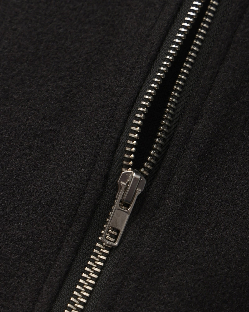 Refined Wool Zip Coat Women