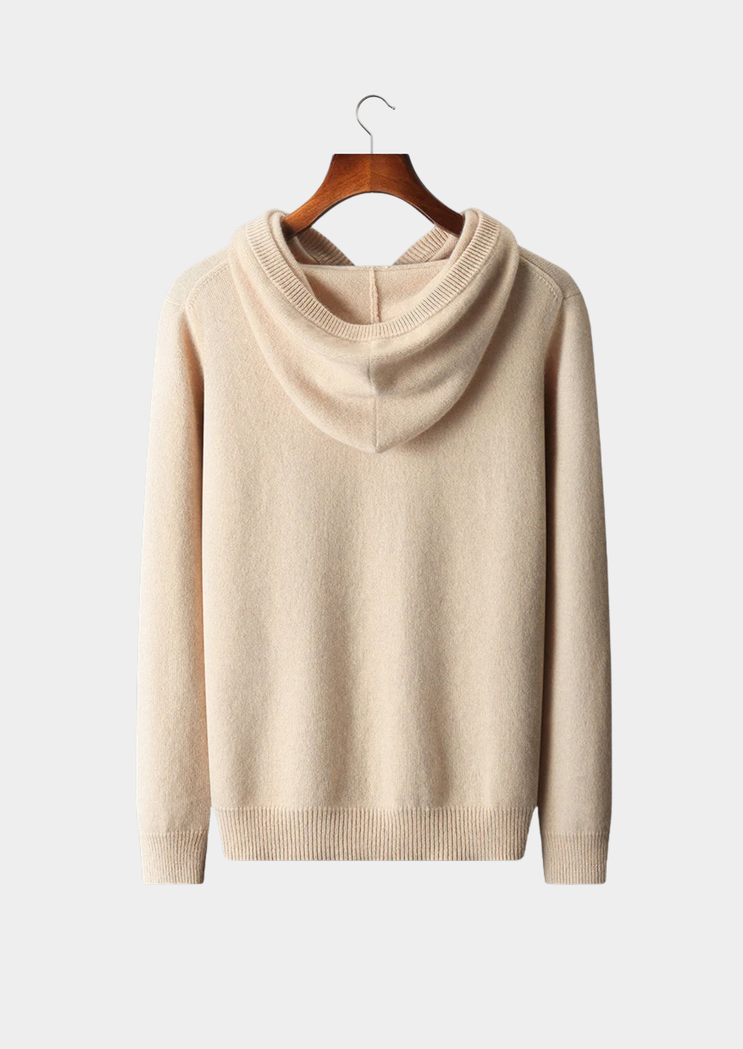 Cashmere Premium Hooded Zip Knit