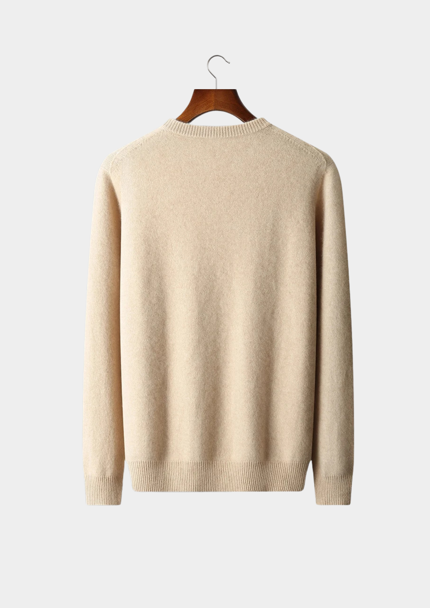 Extra-Fine Merino Wool Classic Crewneck Sweater