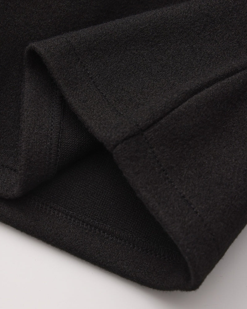 Refined Wool Zip Coat Women