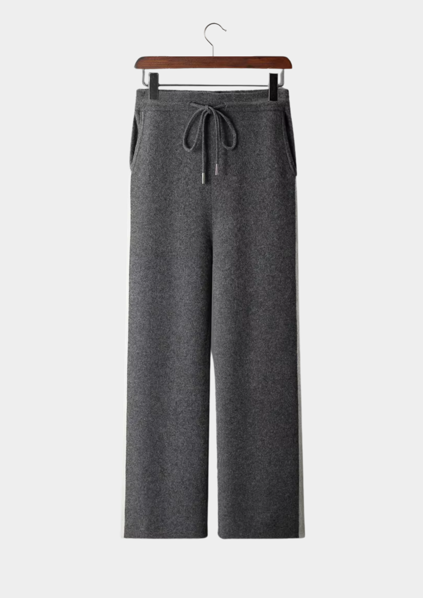 Merino Wool Extra-Fine Wide Leg Trousers