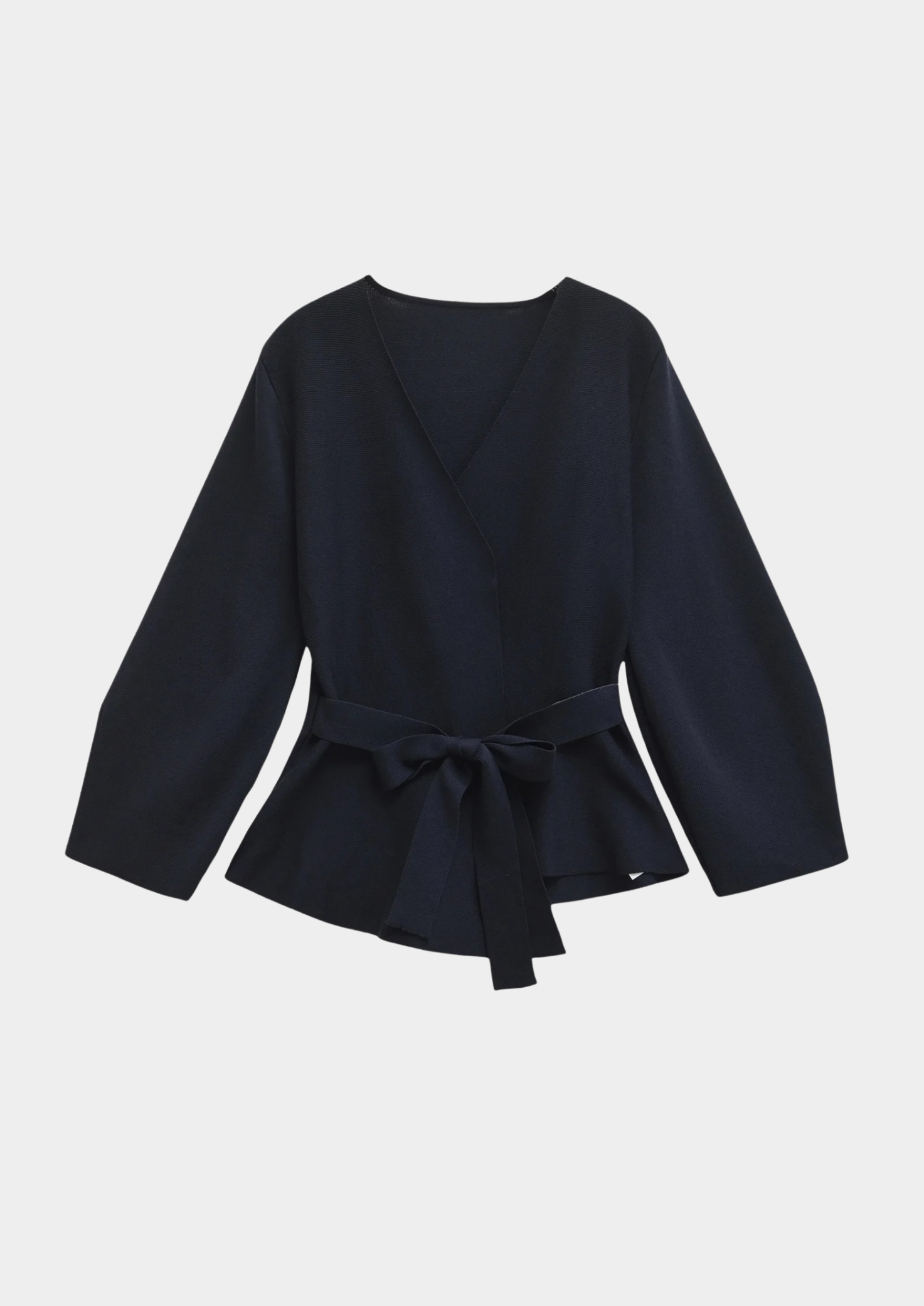 Tie-Waist Knitted Cardigan Women