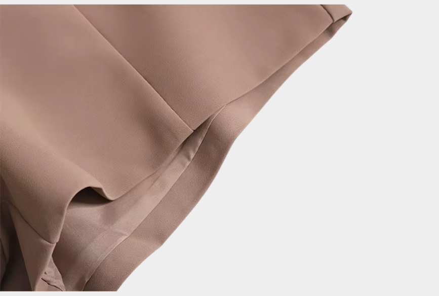 High-Waist Tailored Shorts Women