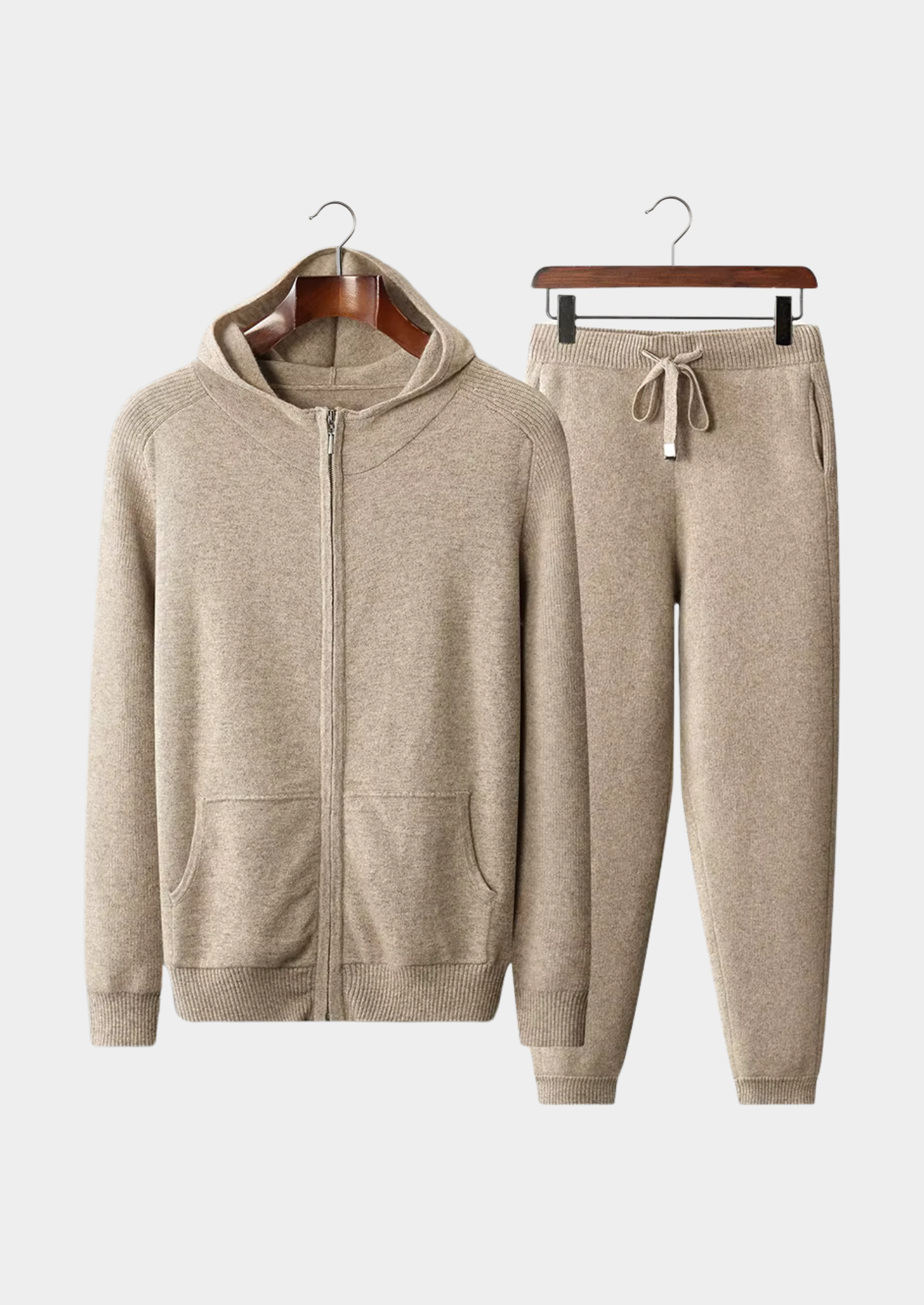 Premium Cashmere Zip Set
