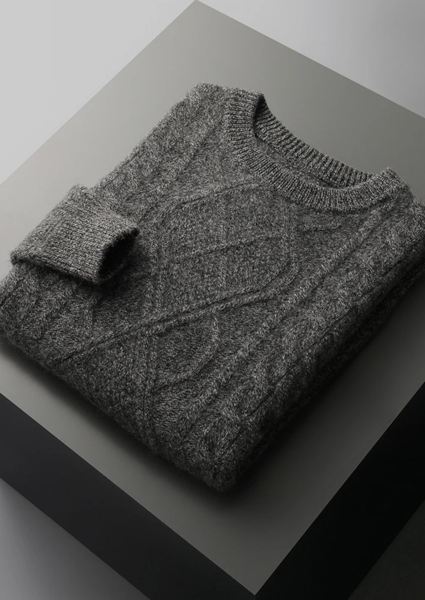 Wintertime Crewneck Sweater Merino Wool