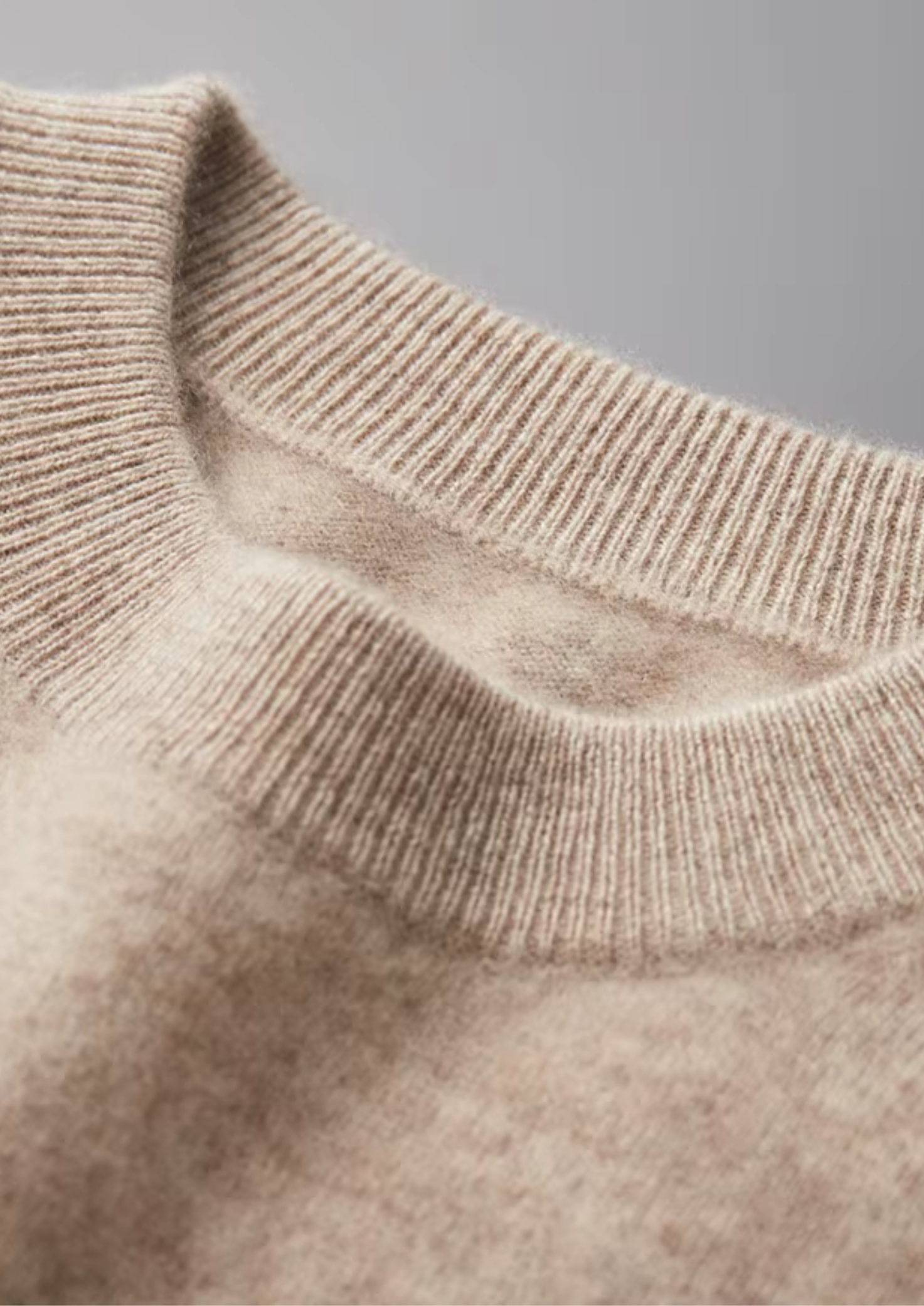 Premium Cashmere V-Neck Set