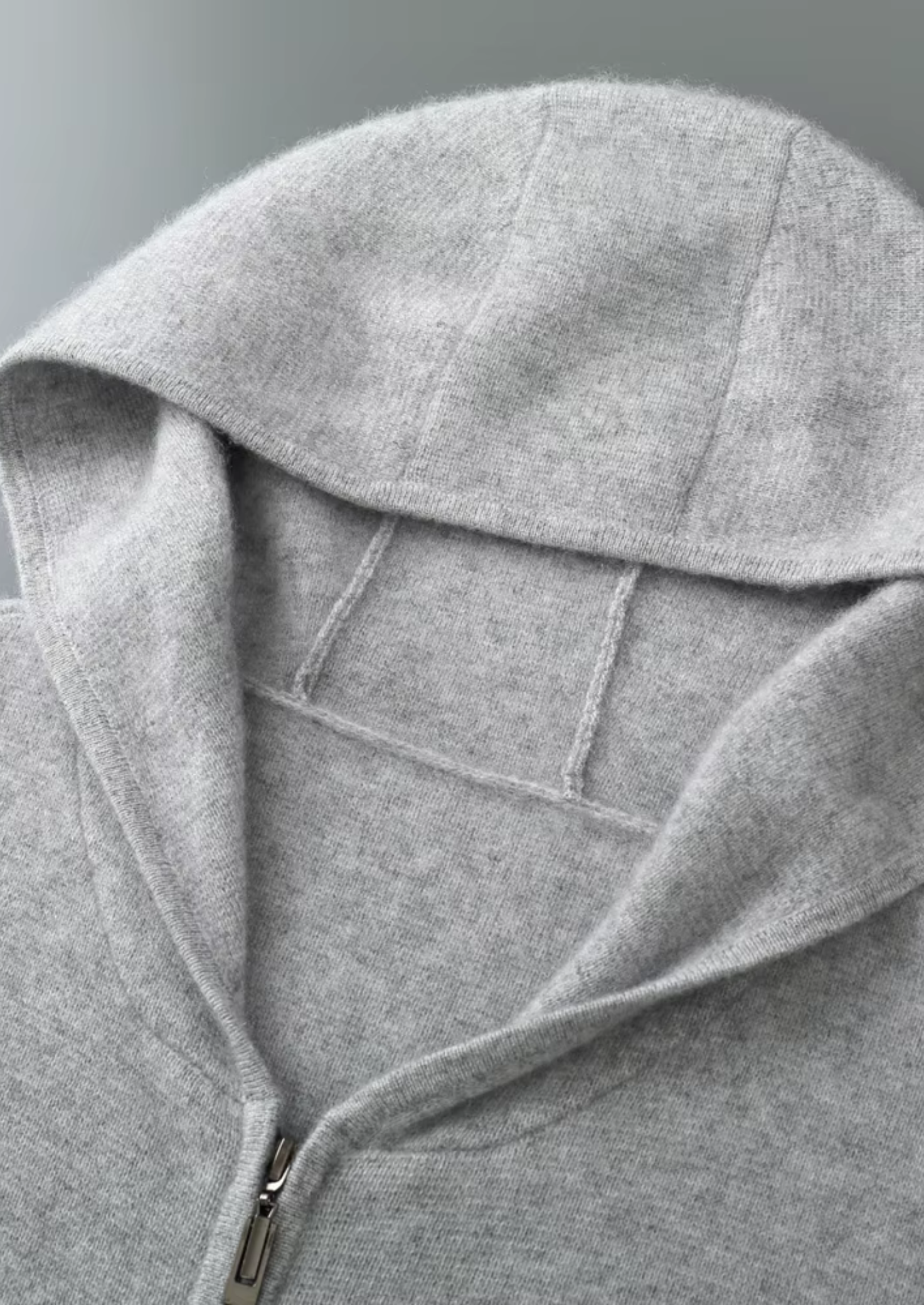 Merino Wool Extra-Fine Full Zip Hoodie