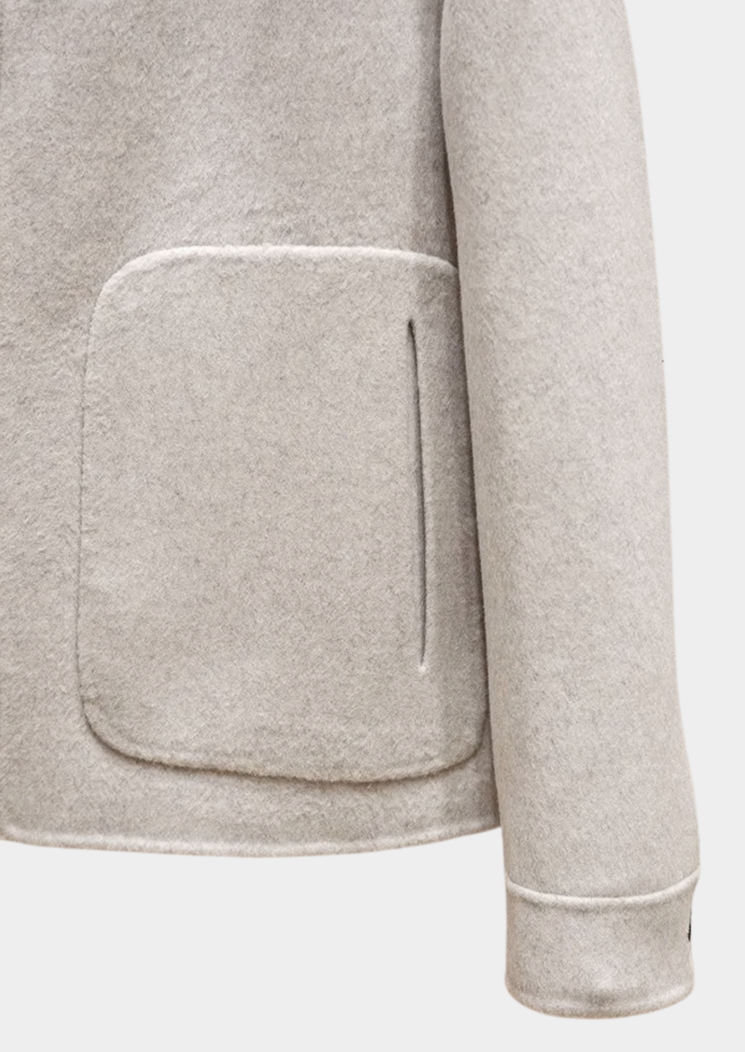 Men’s Cotton Zip Bomber Jacket with Ribbed Trim