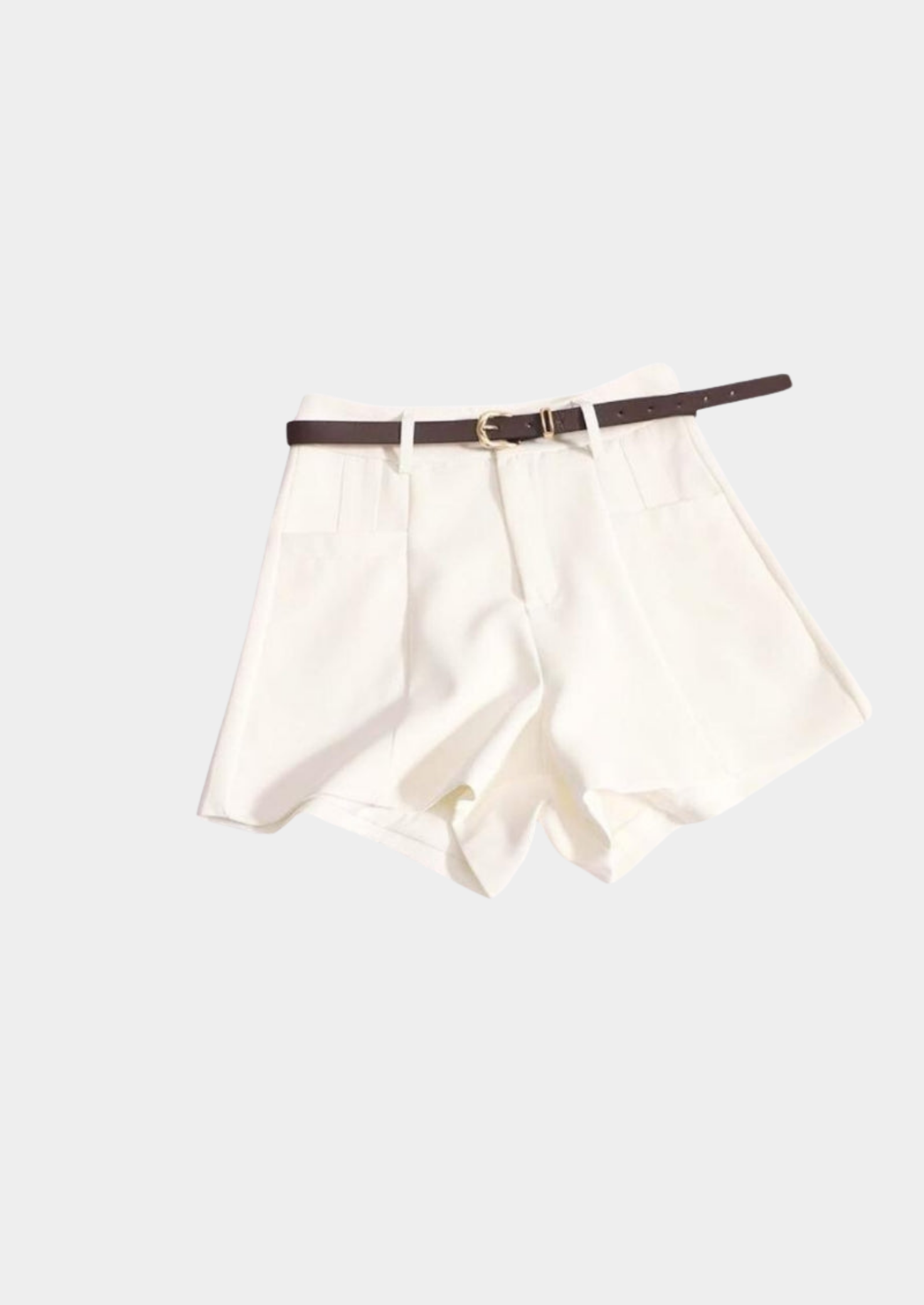 High-Waist Tailored Shorts Women