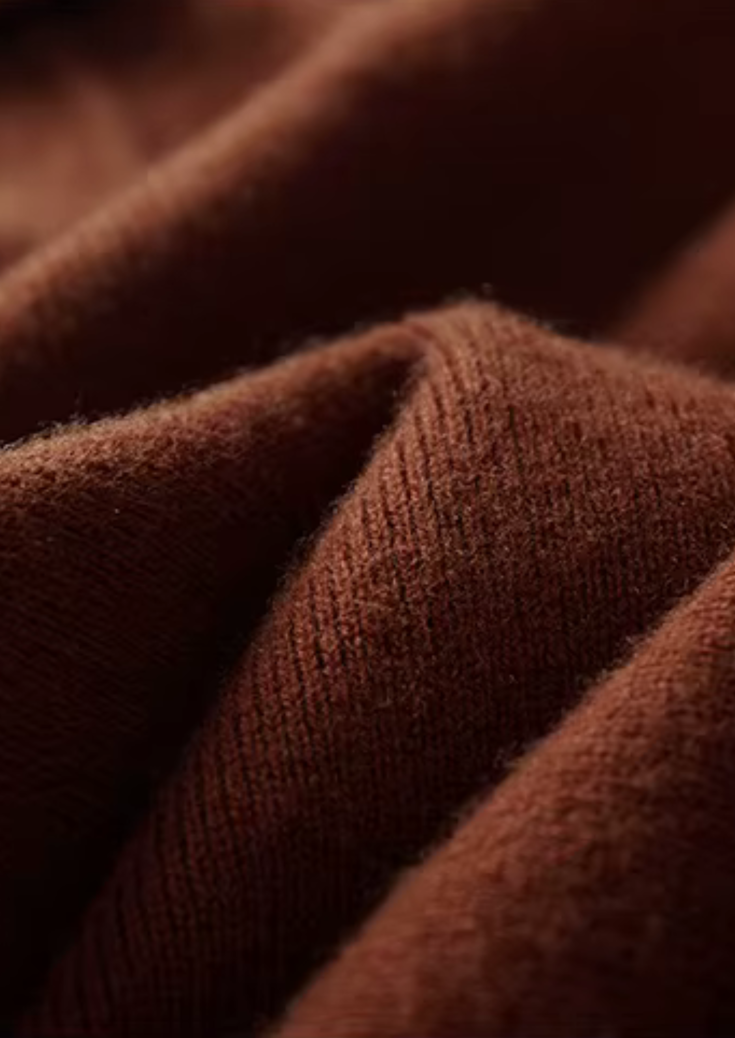 Men’s Extra-Fine Merino Wool Buttonless Polo Knit Sweater