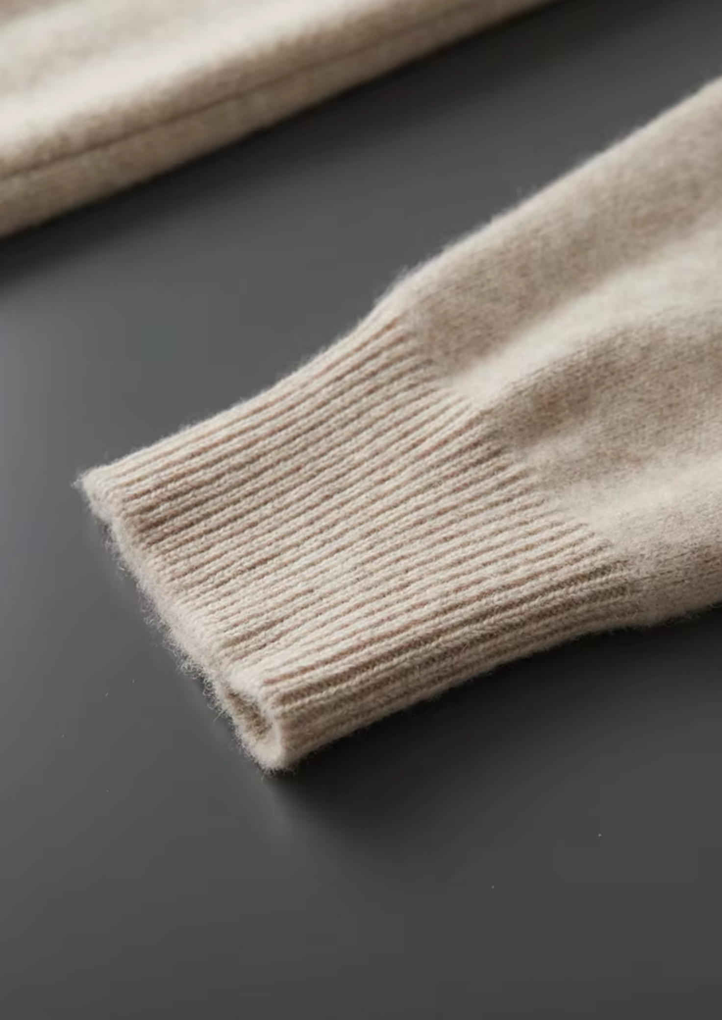 Men’s Button Knit Hoodie in Extra-Fine Merino Wool