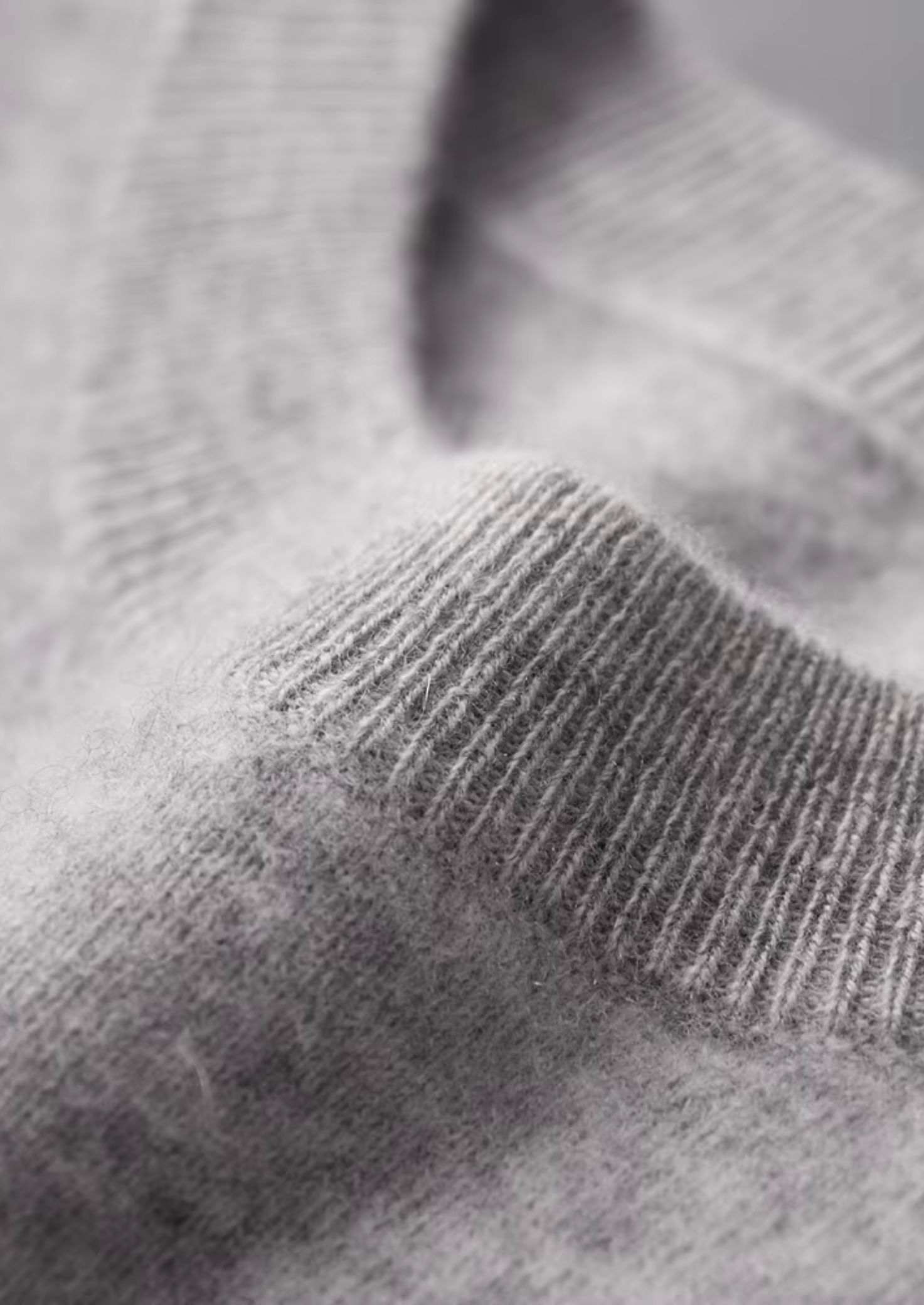 Premium Cashmere V-Neck Set