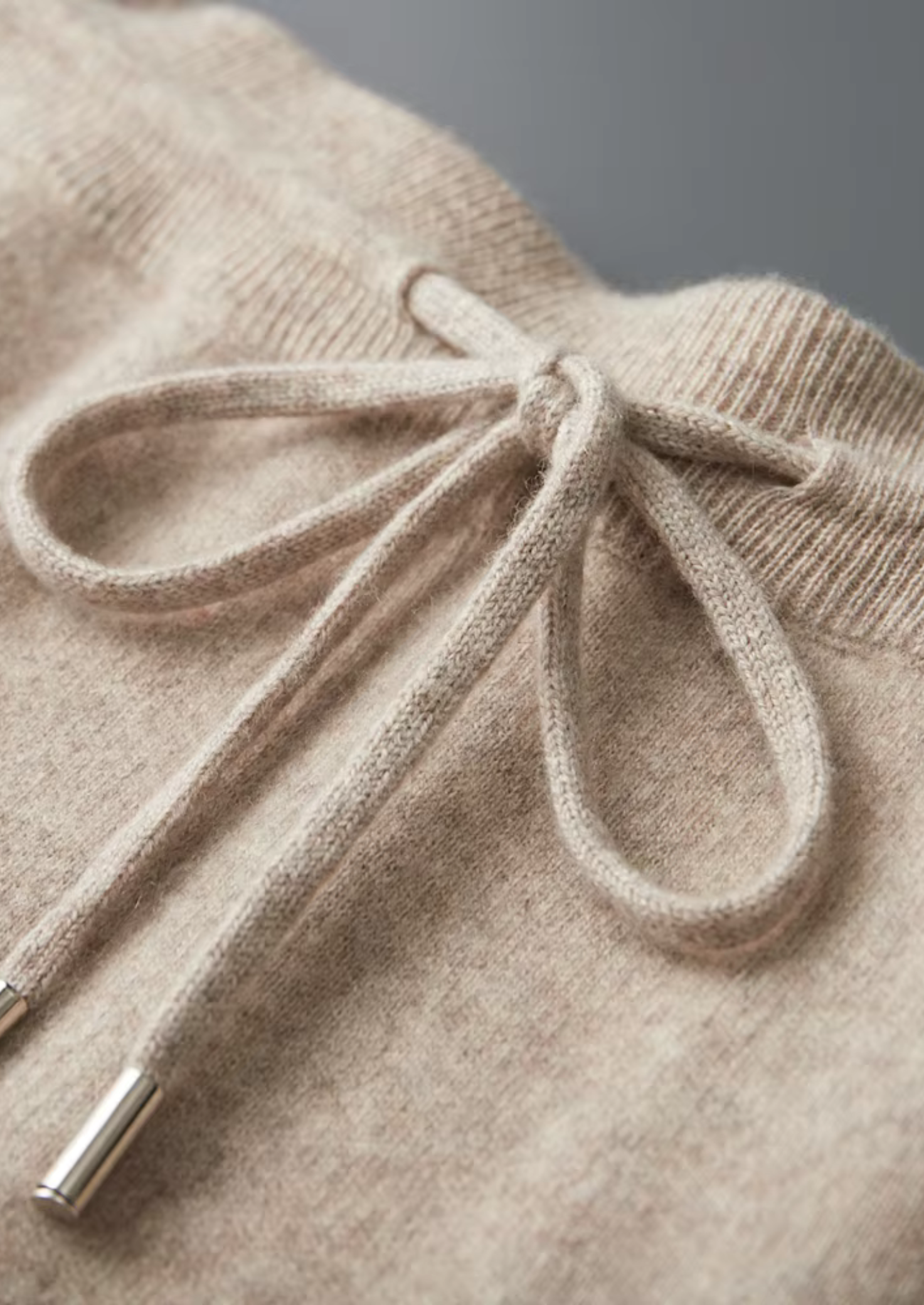 Premium Cashmere Half Zip Set