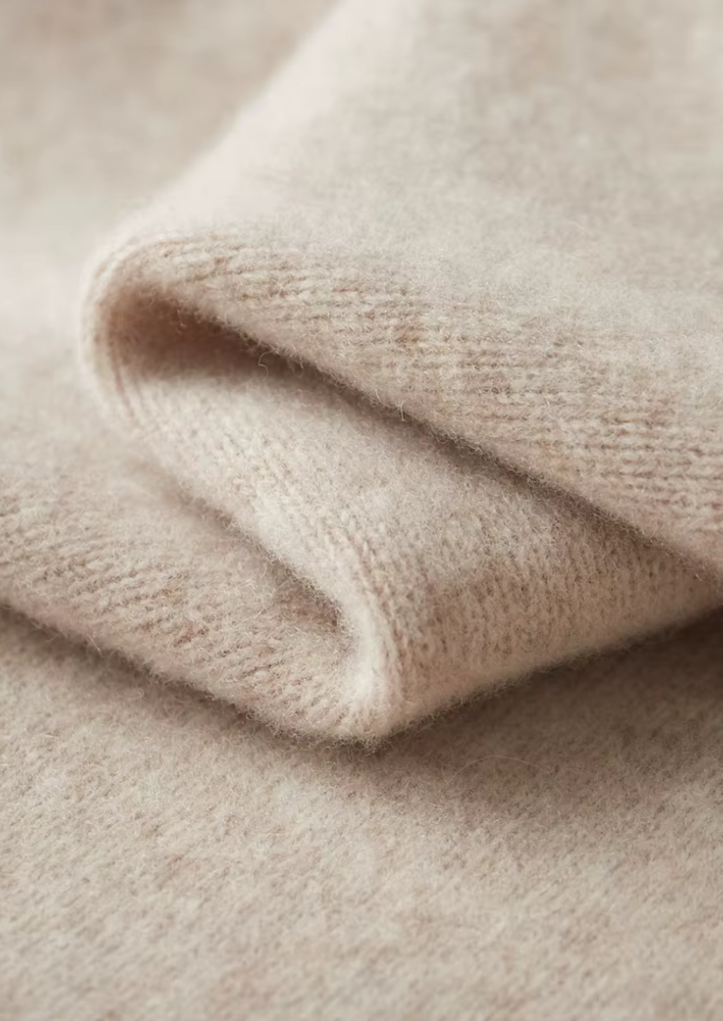 Men’s Button Knit Hoodie in Extra-Fine Merino Wool