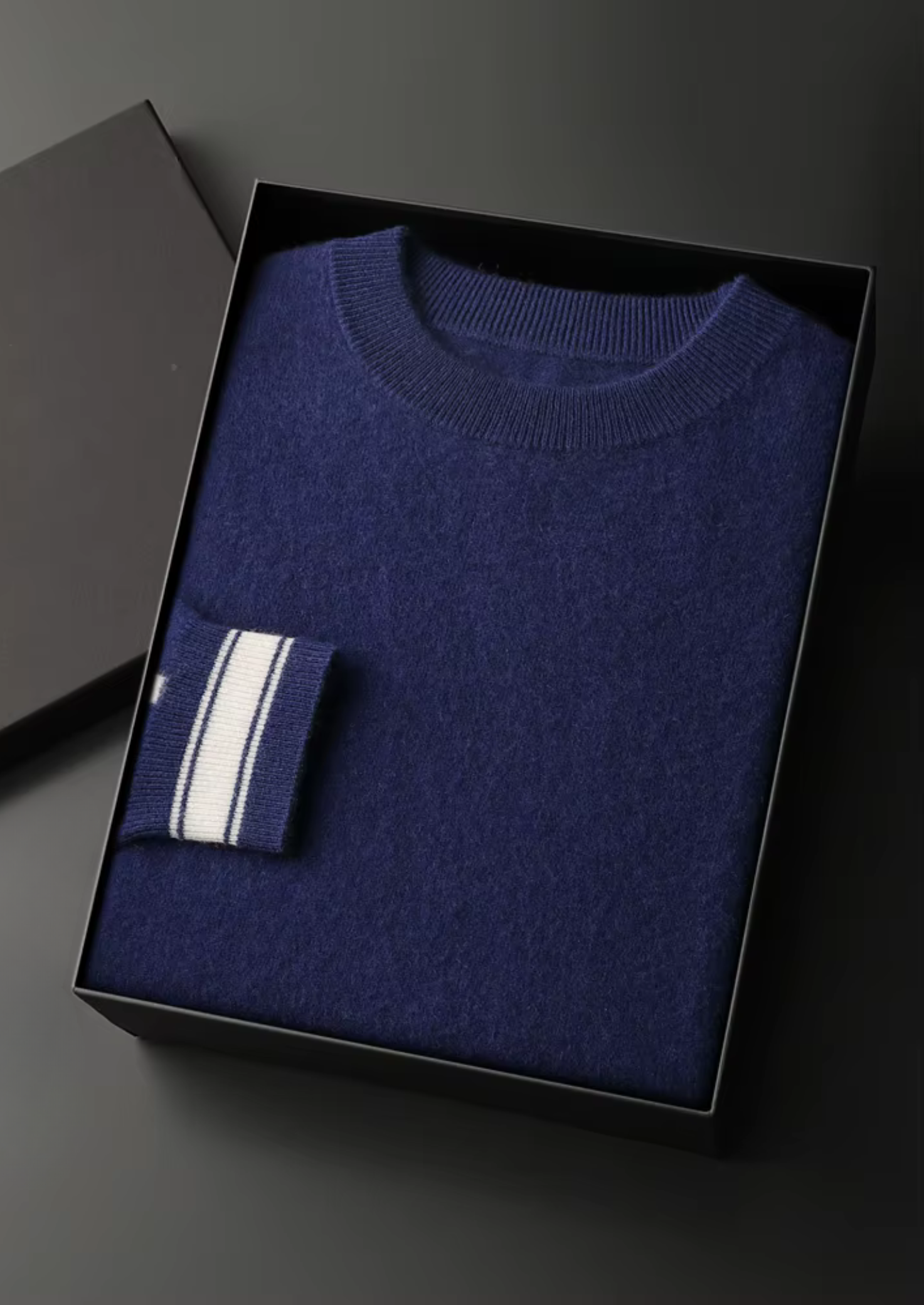 Premium Cashmere V-Neck Set